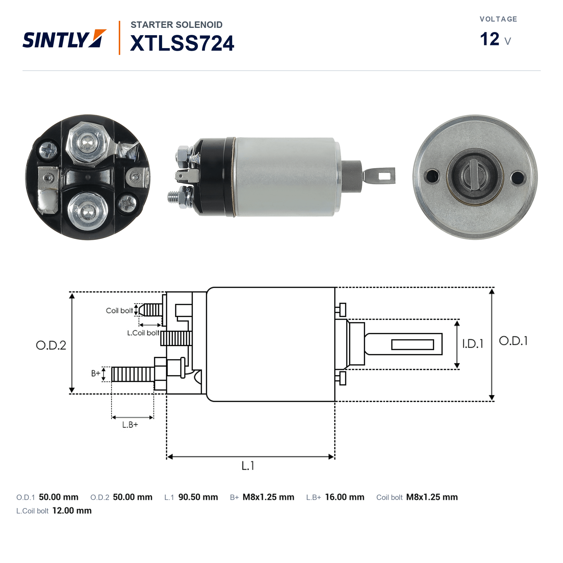 Starter Solenoid XTLSS724