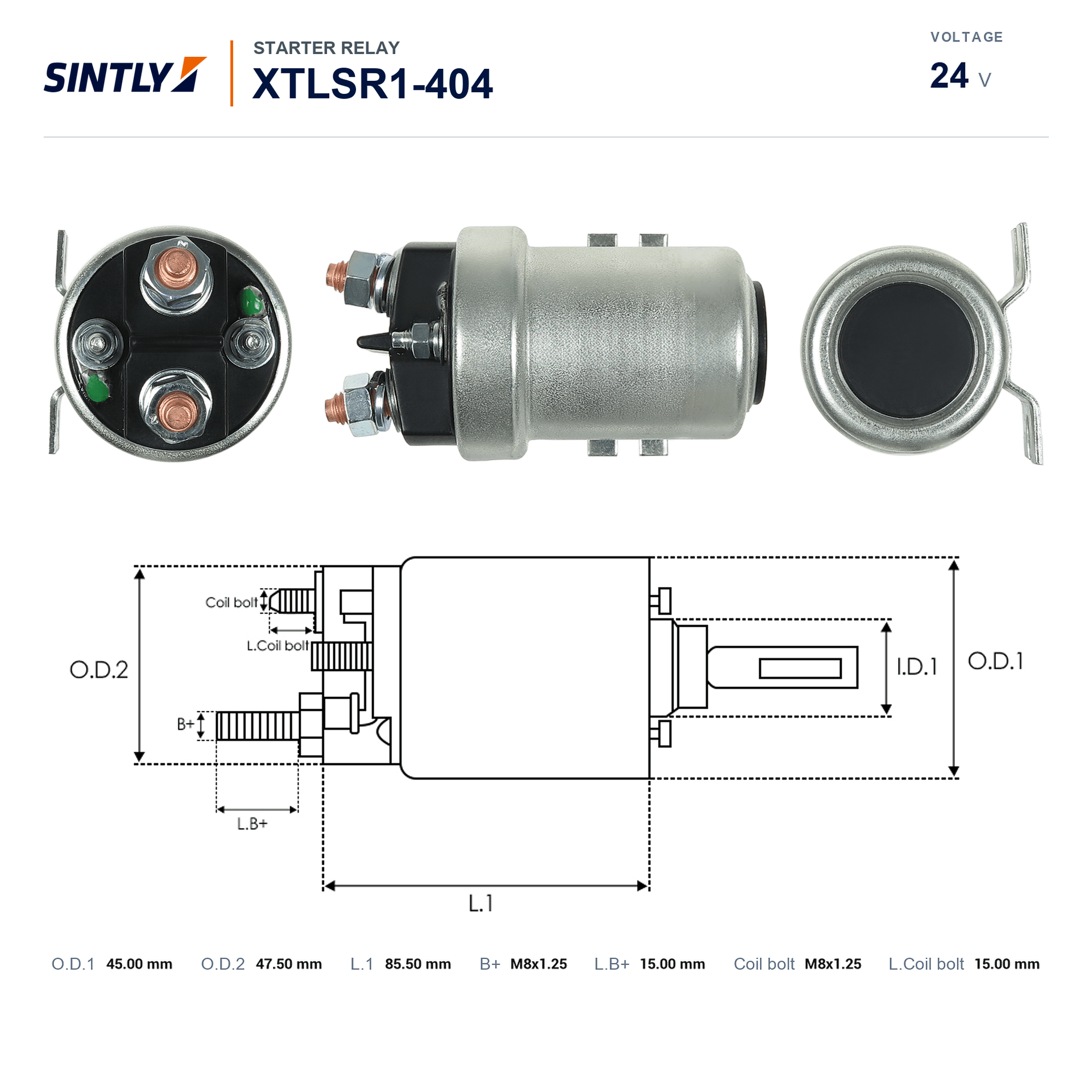 Starter Relay XTLSR1-404