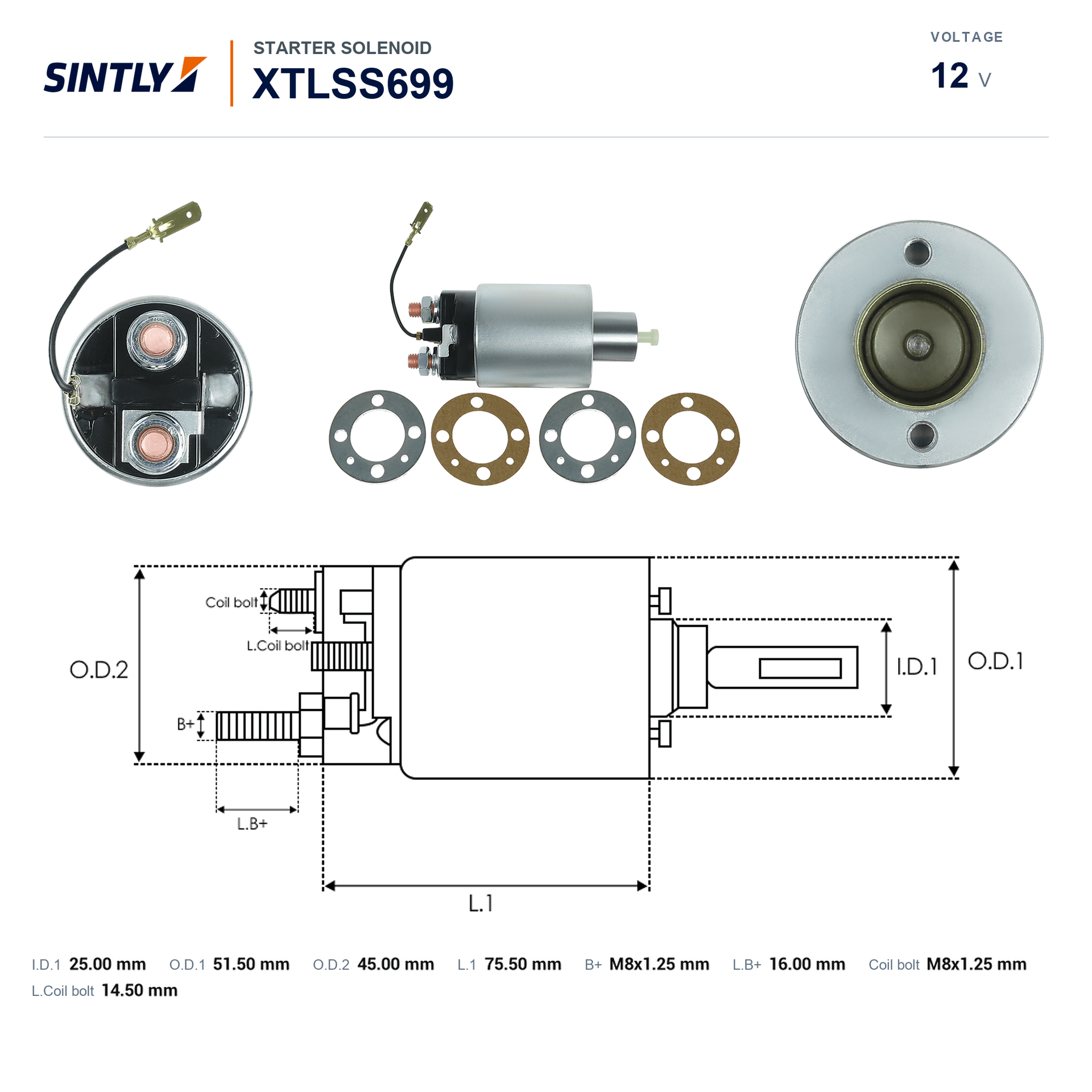 Starter Solenoid XTLSS699