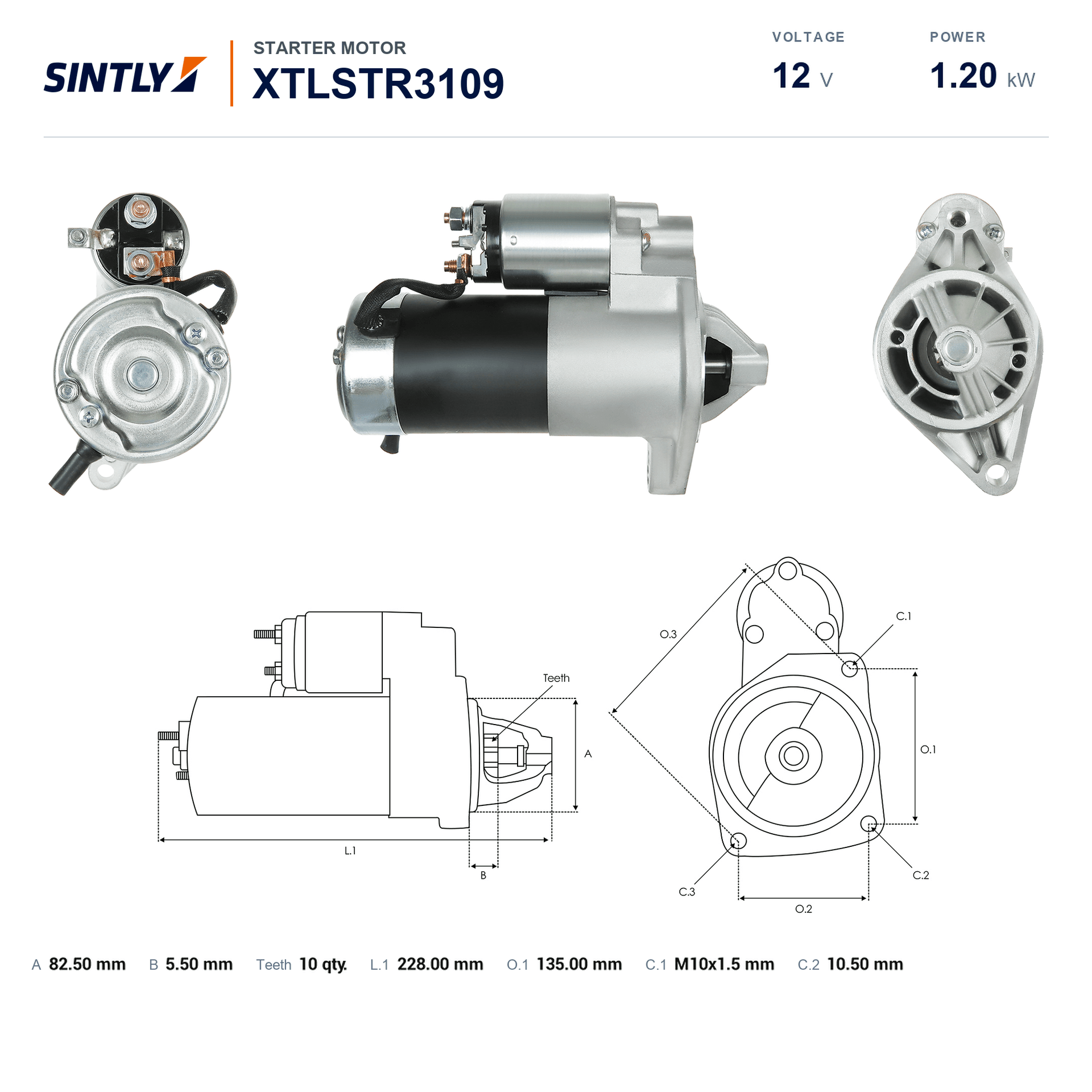 Starter XTLSTR3109