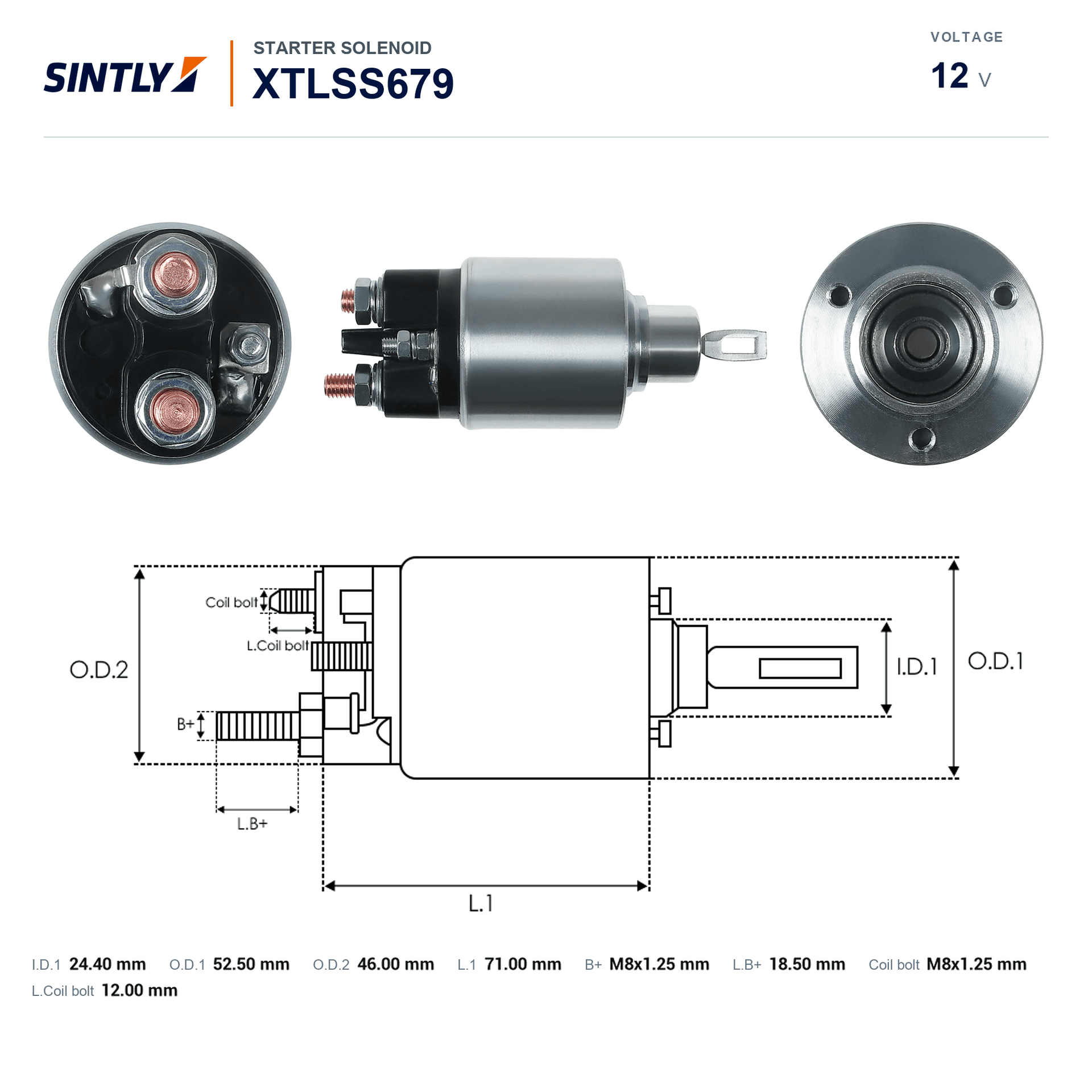 Starter Solenoid XTLSS679