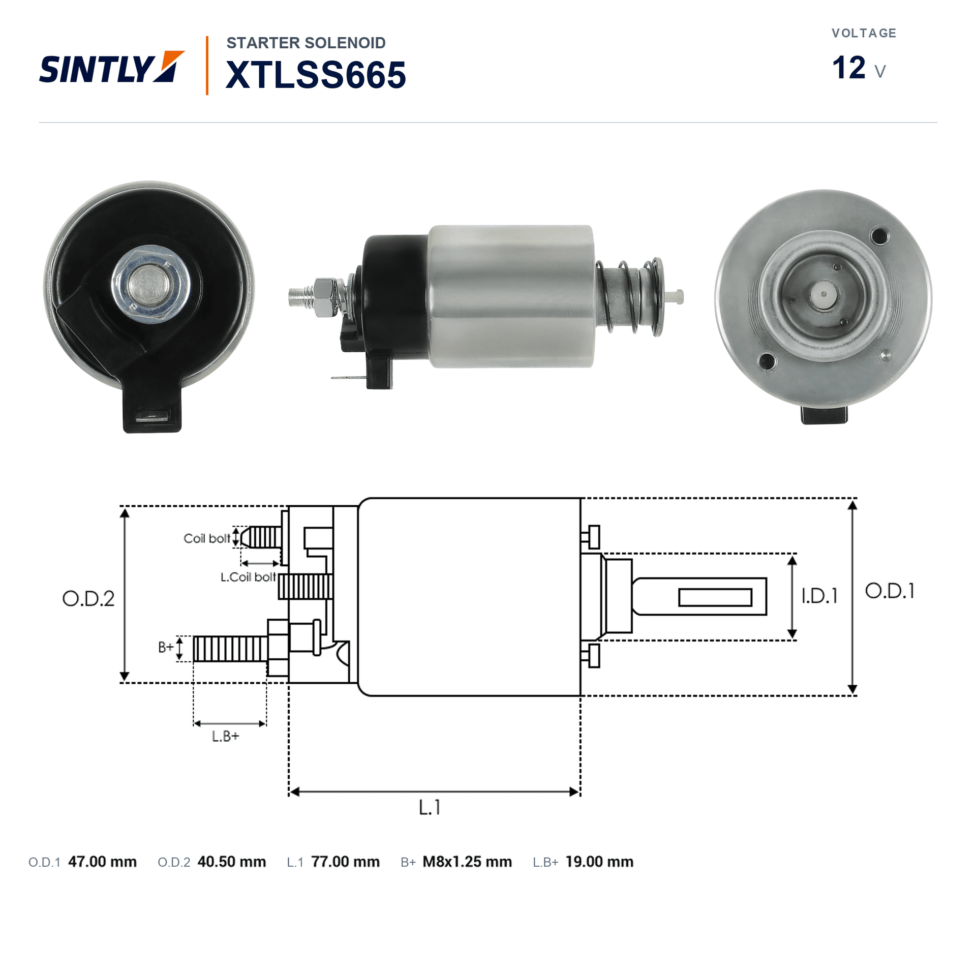 Starter Solenoid XTLSS665