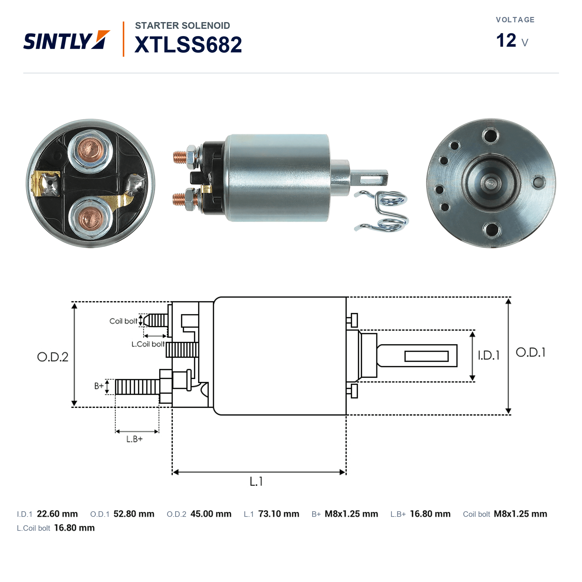 Starter Solenoid XTLSS682