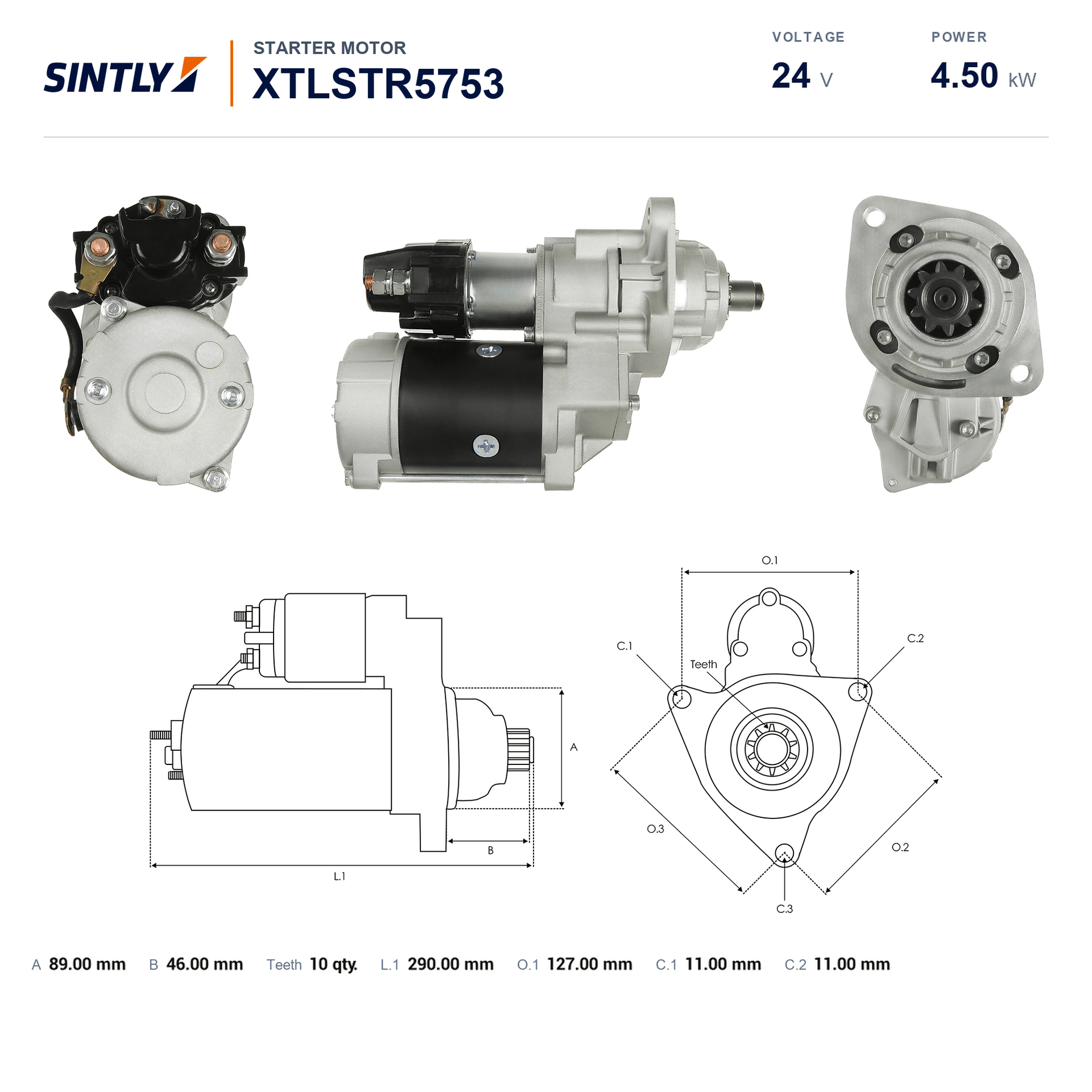 Starter XTLSTR5753