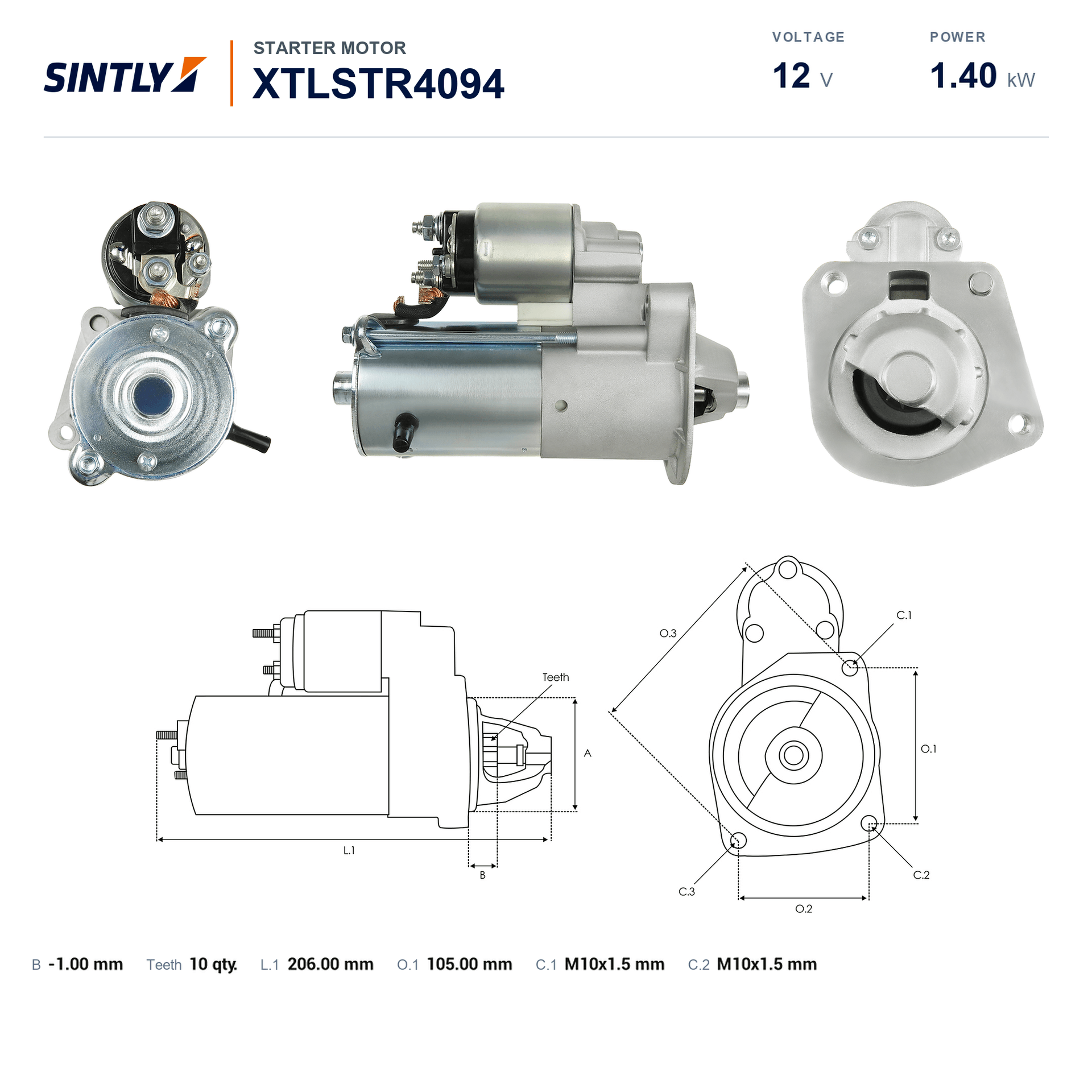 Starter XTLSTR4094