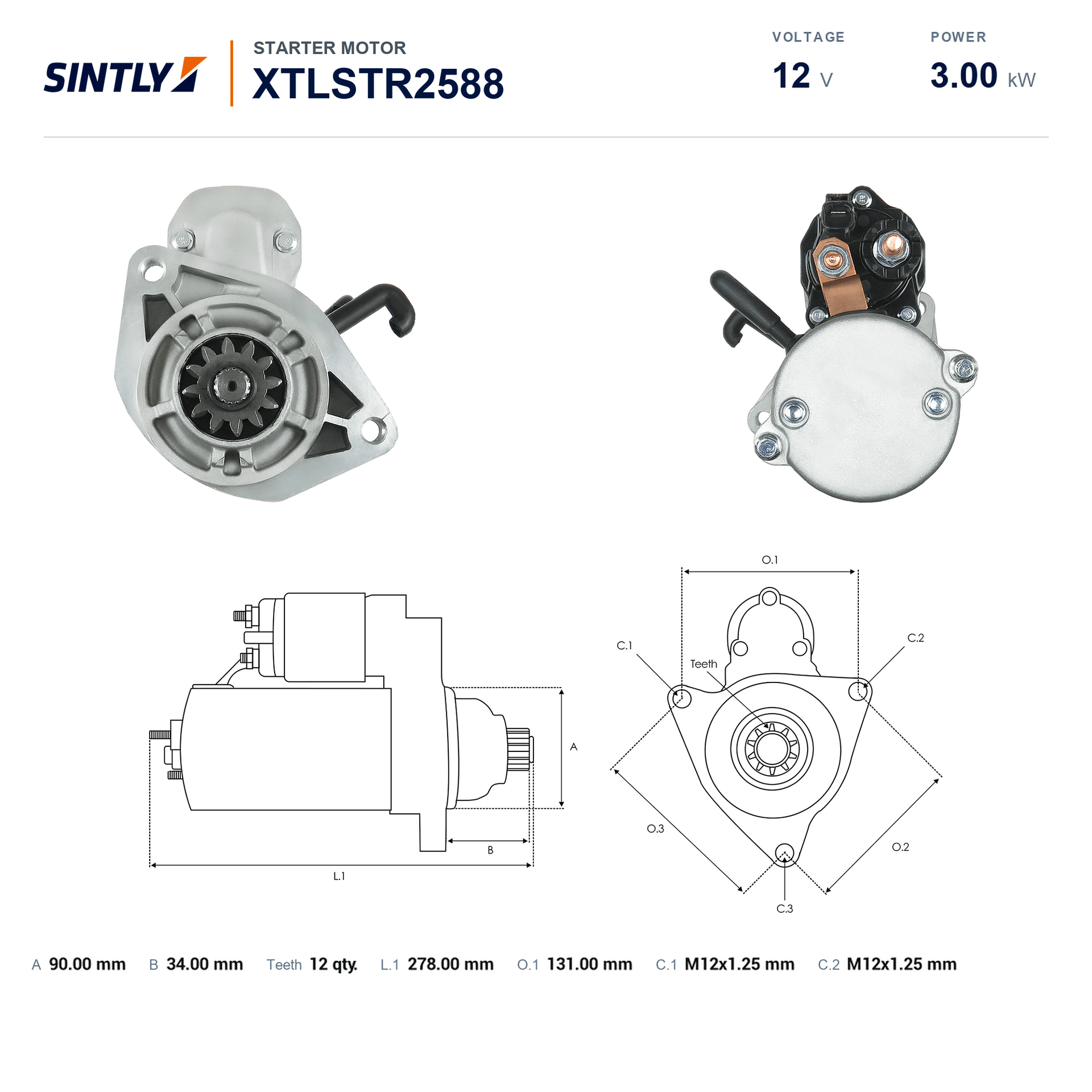 Starter XTLSTR2588