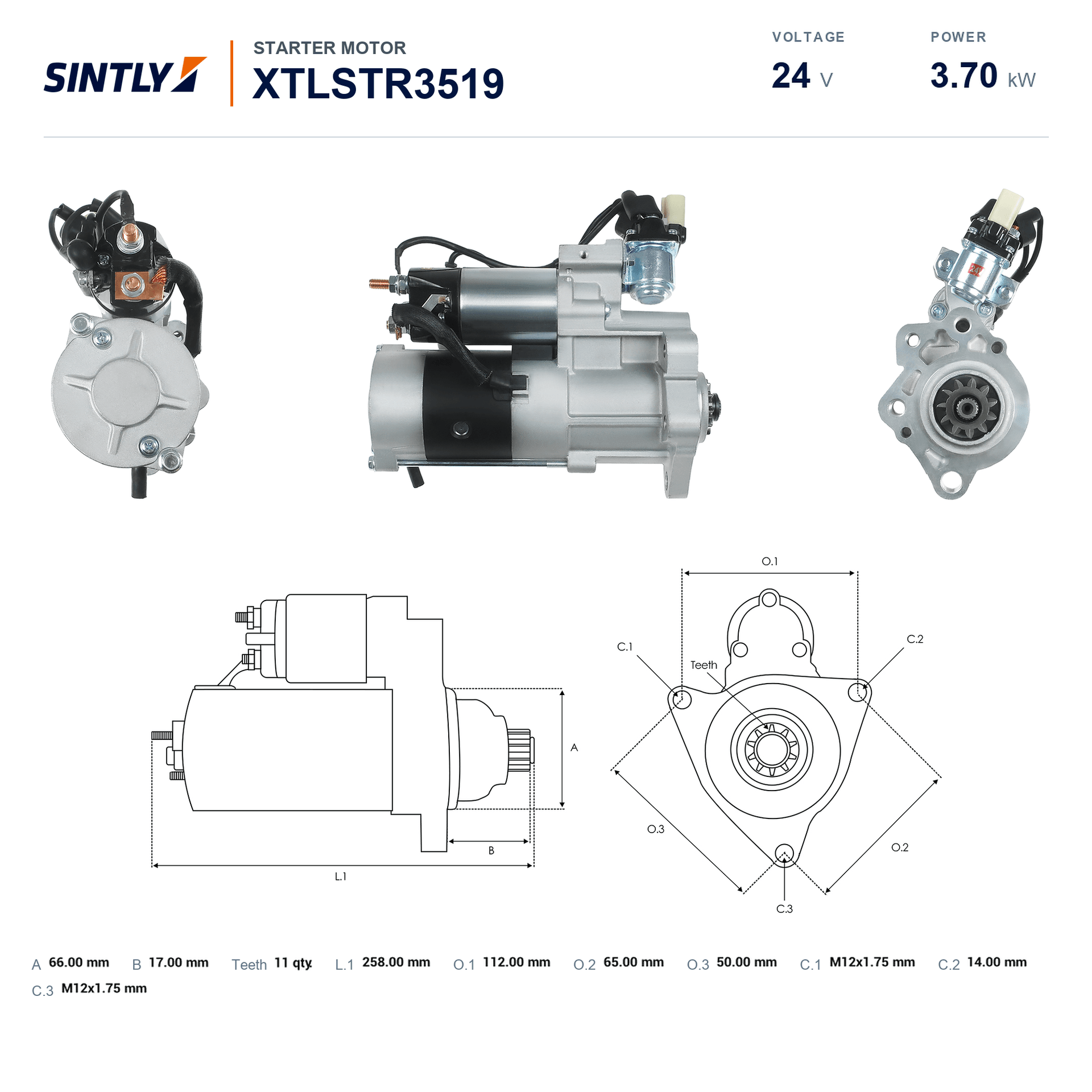 Starter XTLSTR3519
