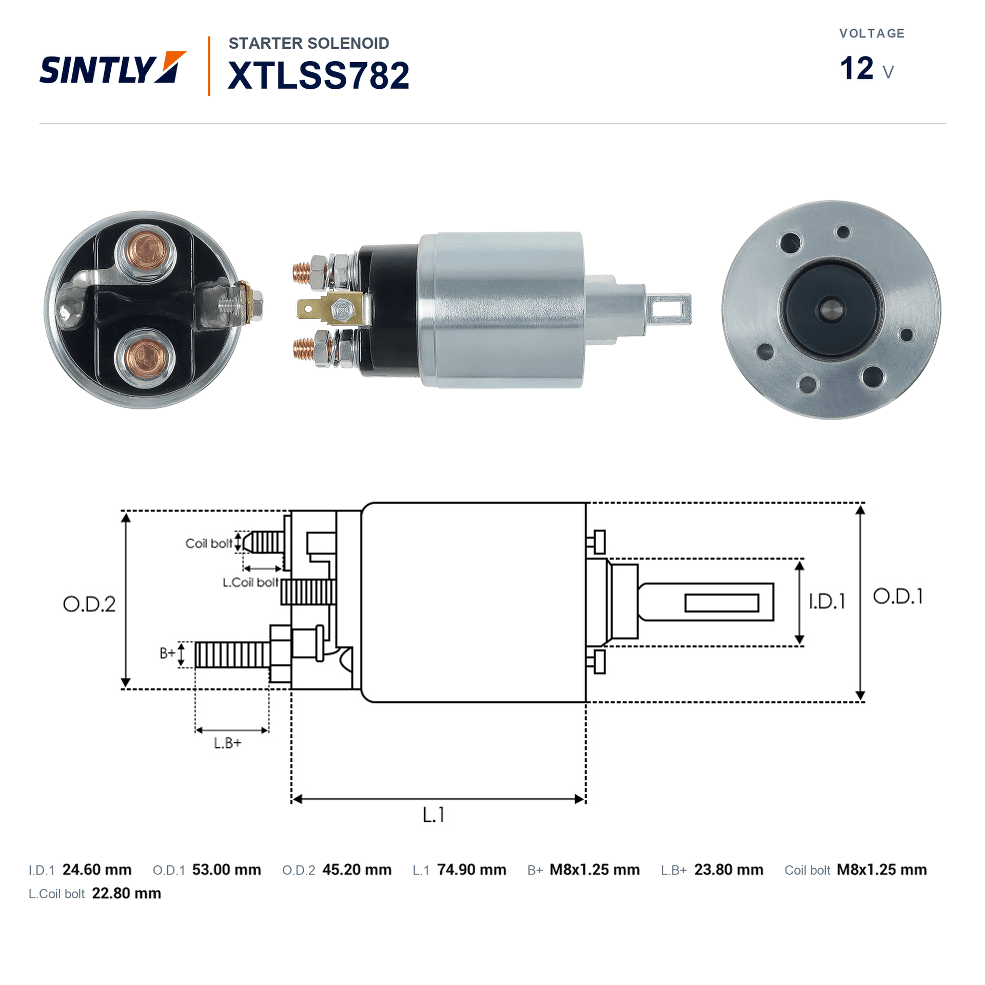 Starter Solenoid XTLSS782