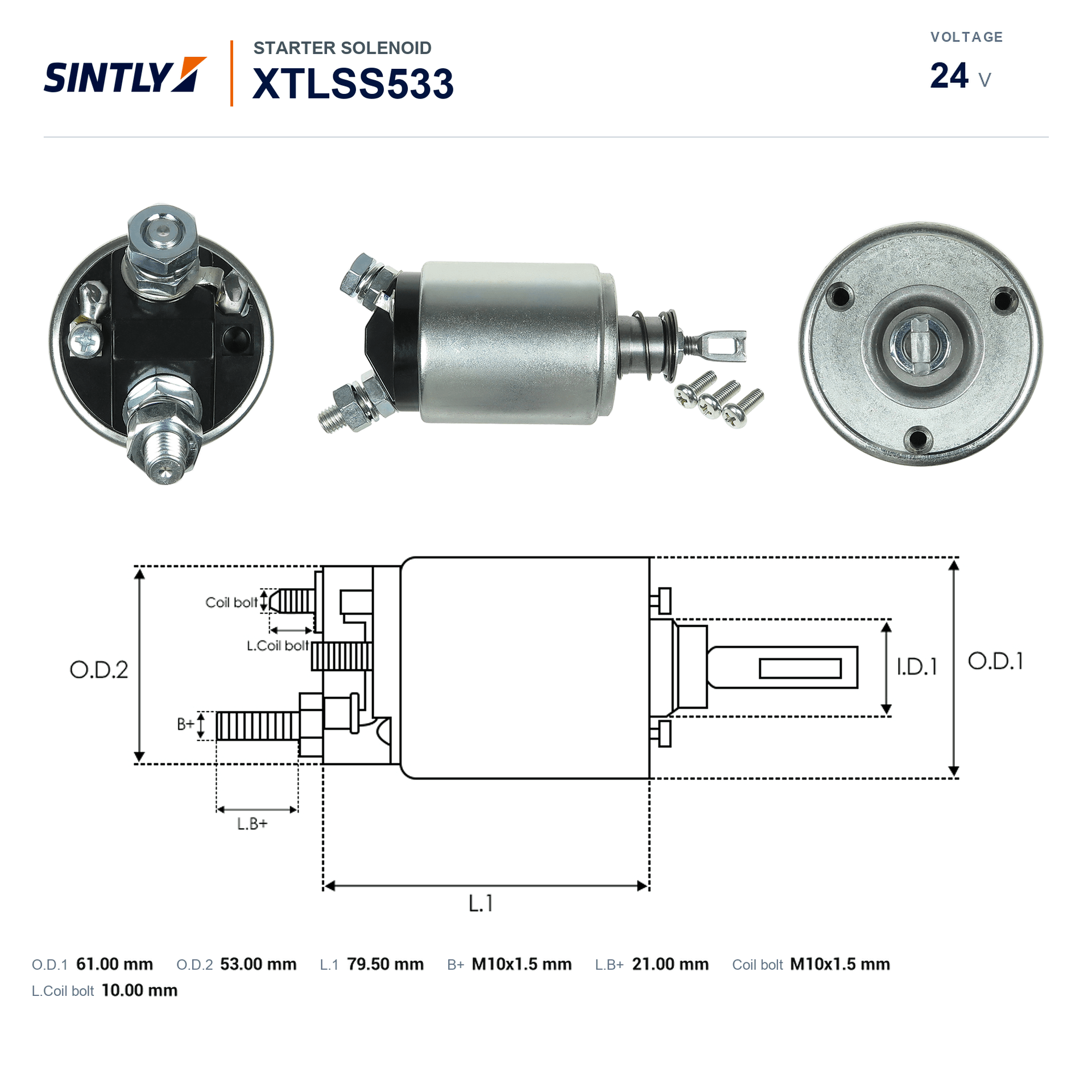 Starter Solenoid XTLSS533