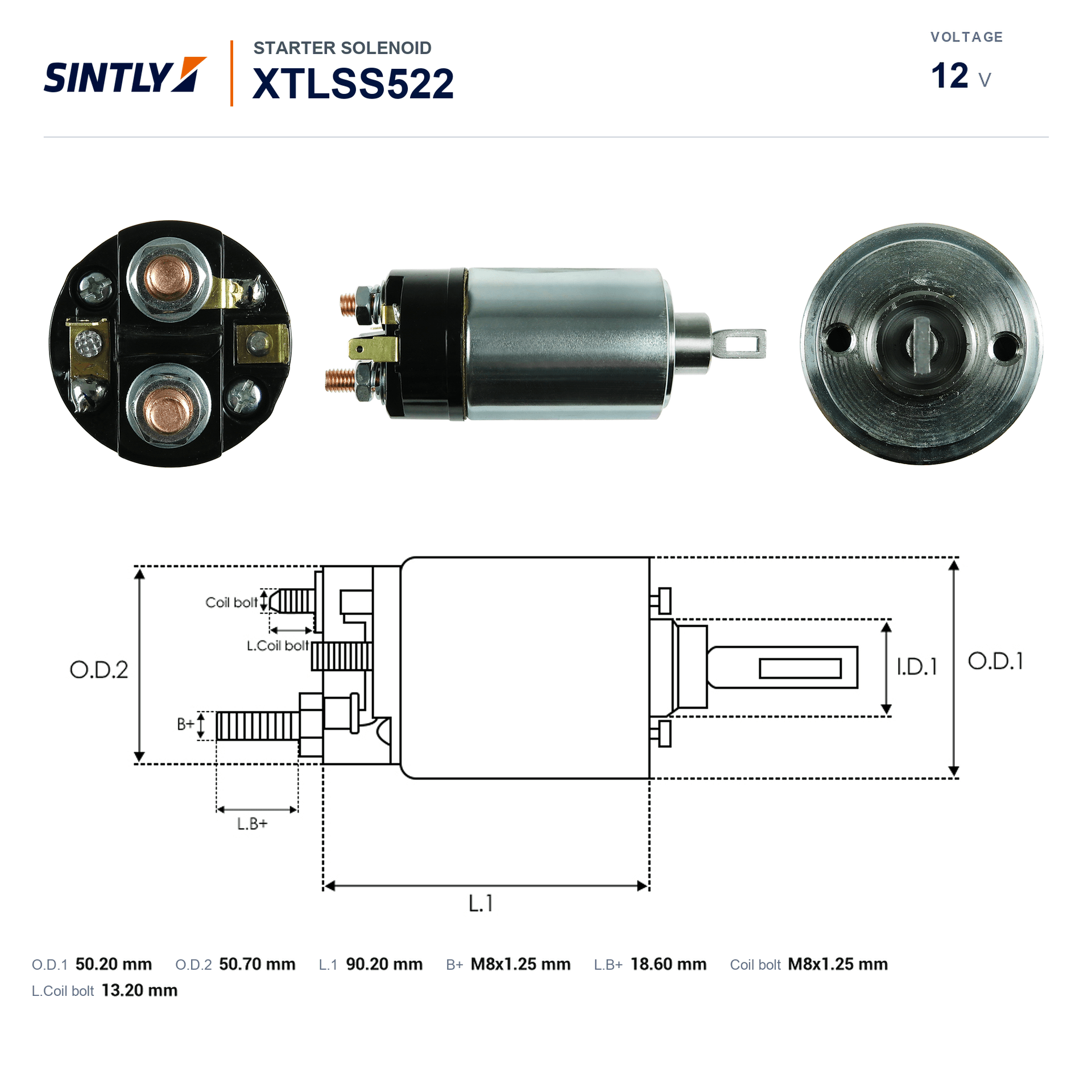 Starter Solenoid XTLSS522