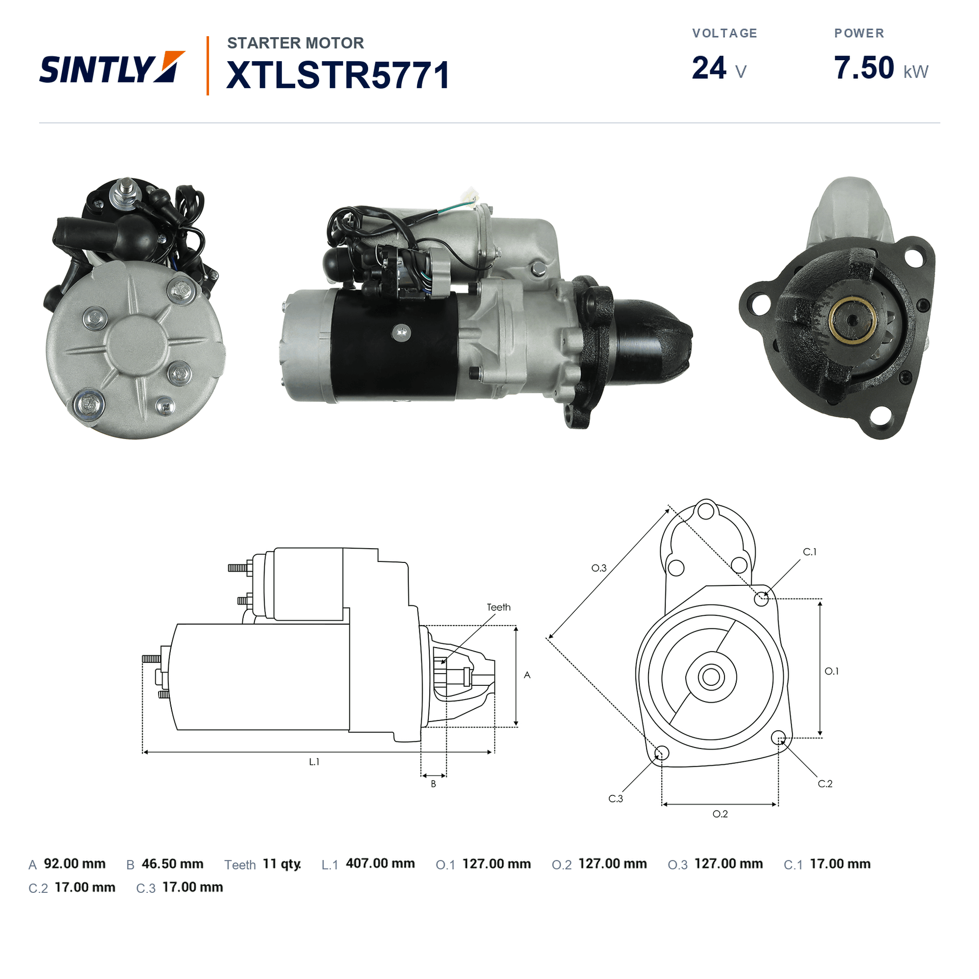 Starter XTLSTR5771