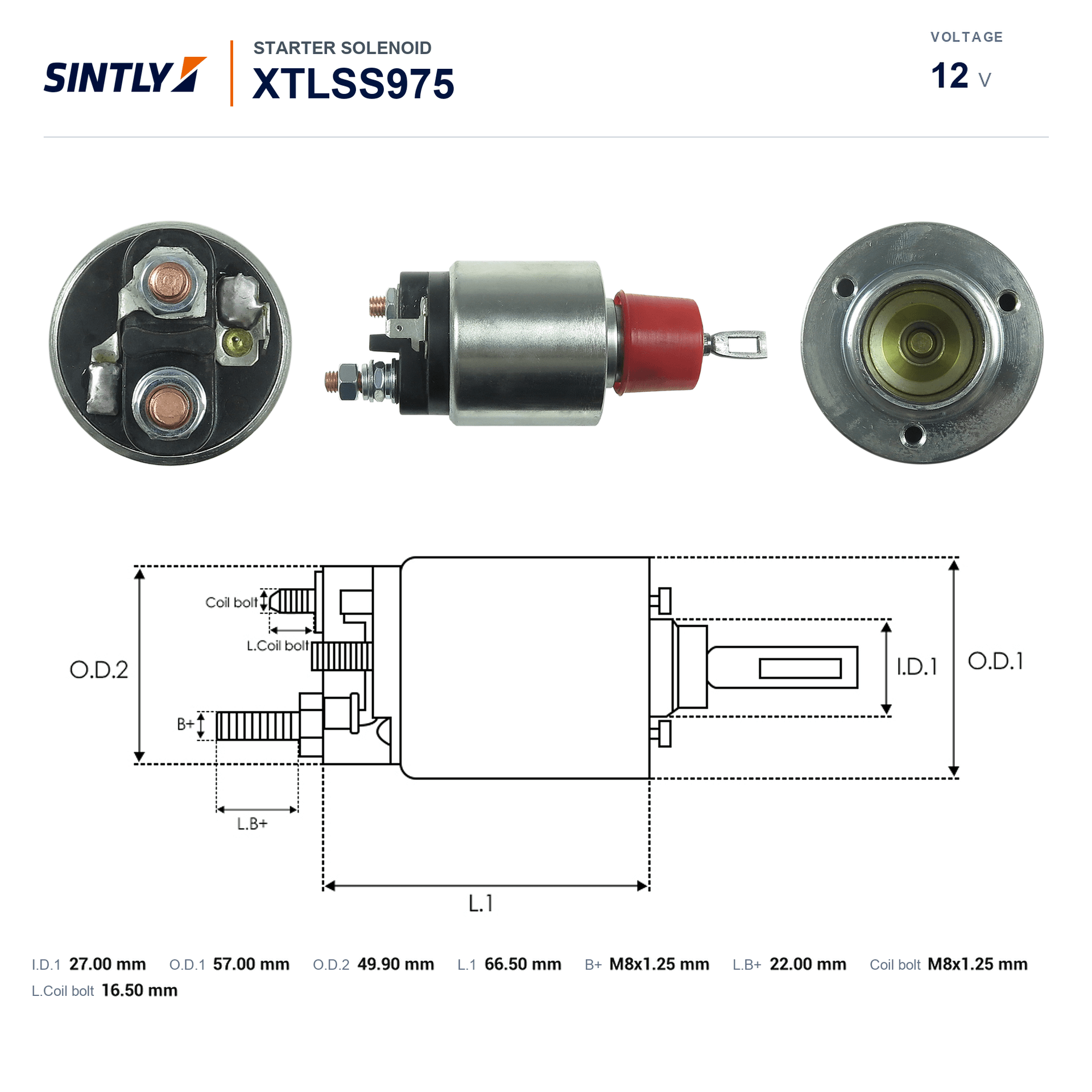 Starter Solenoid XTLSS975