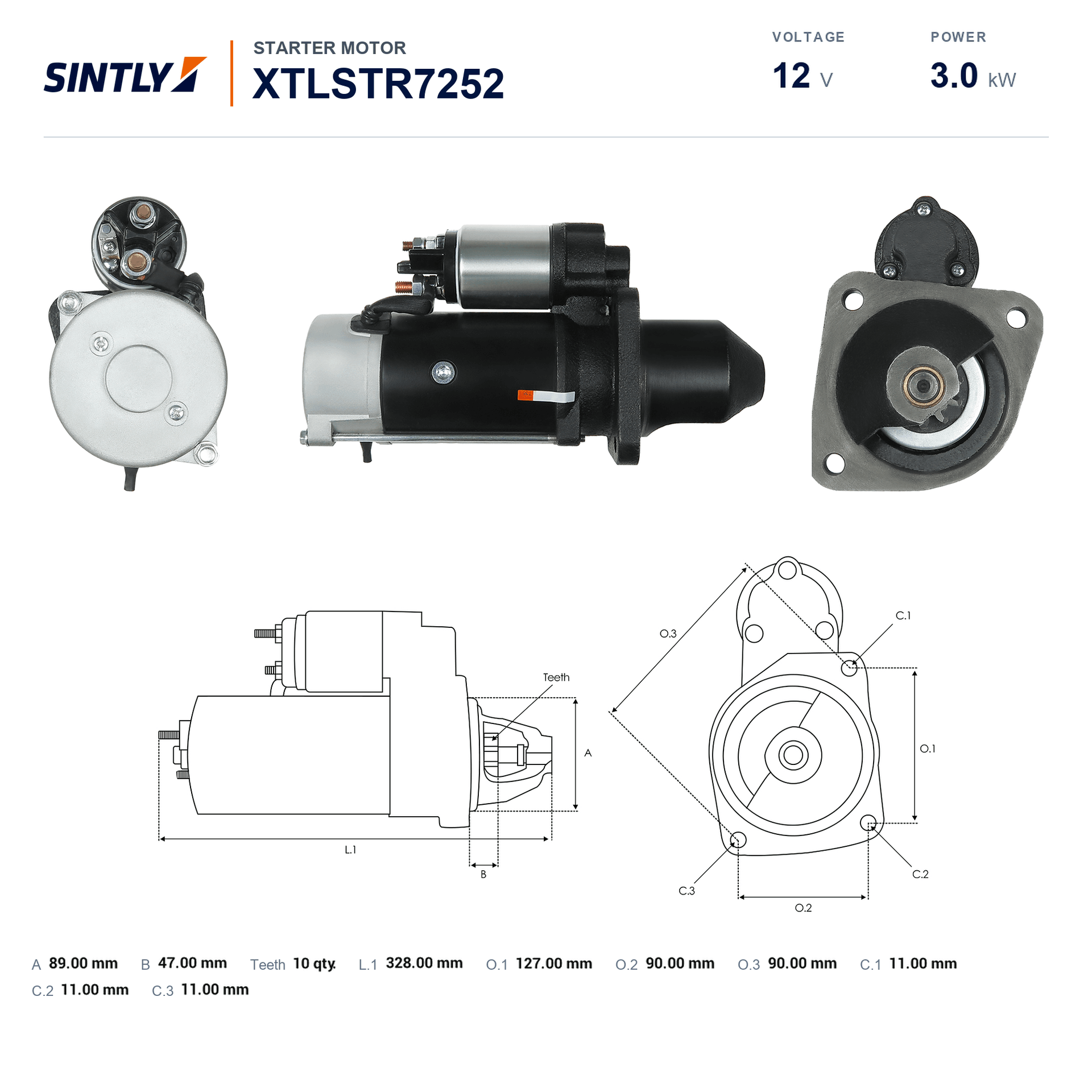 Starter XTLSTR7252
