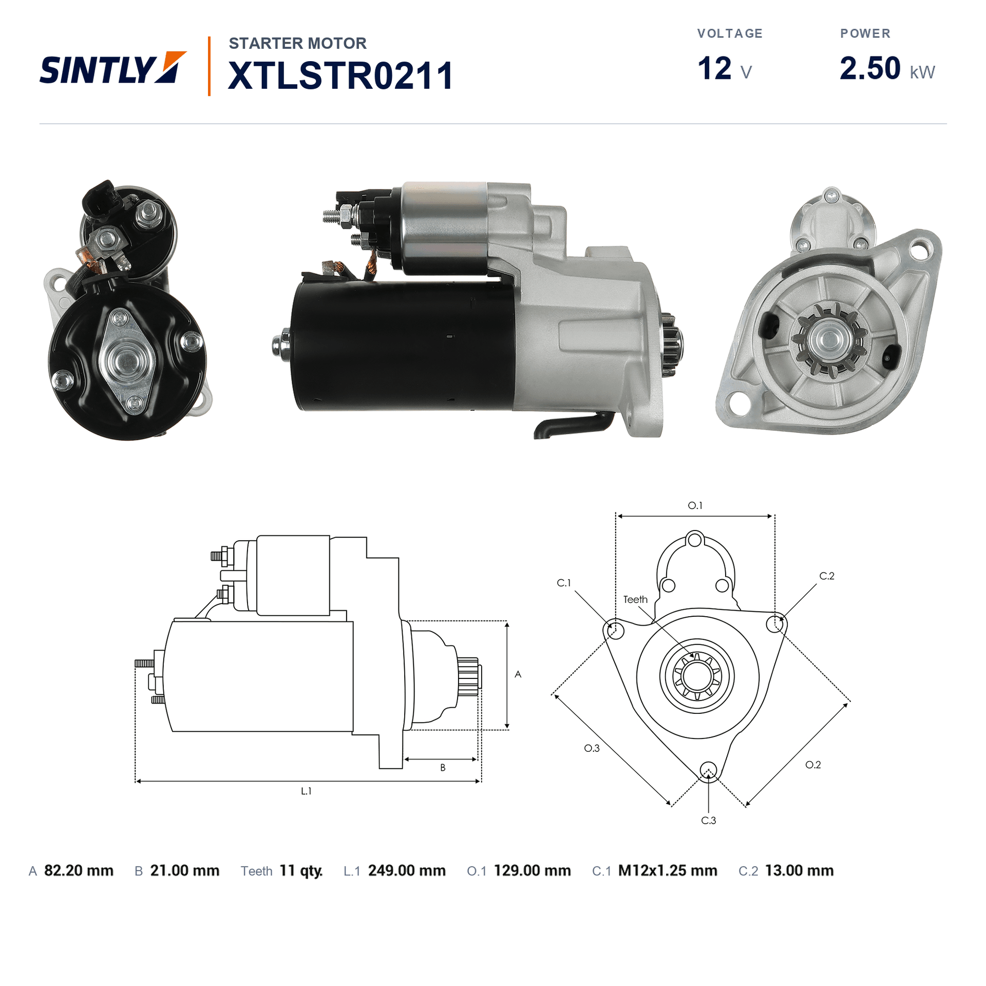 Starter XTLSTR0211