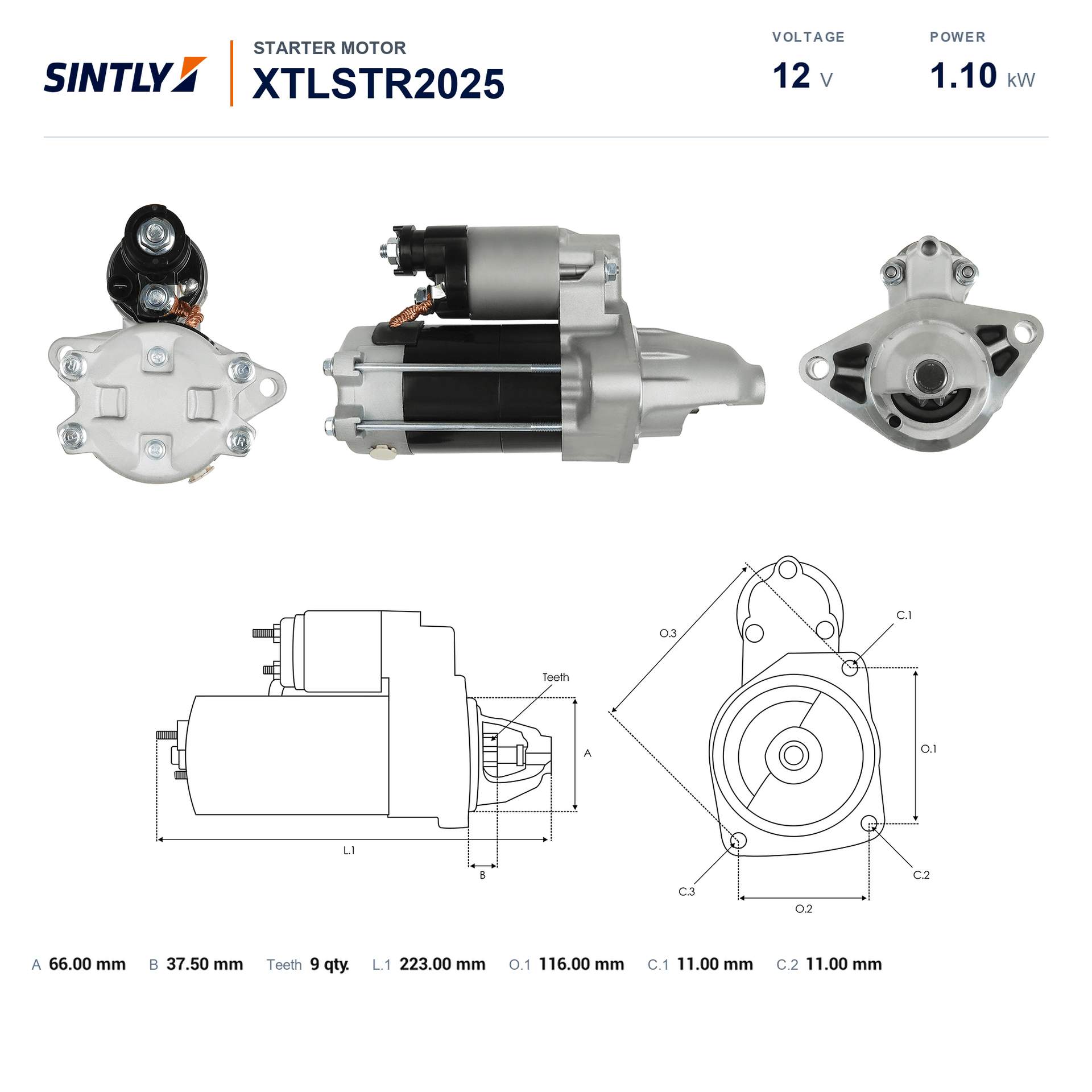 Starter XTLSTR2025