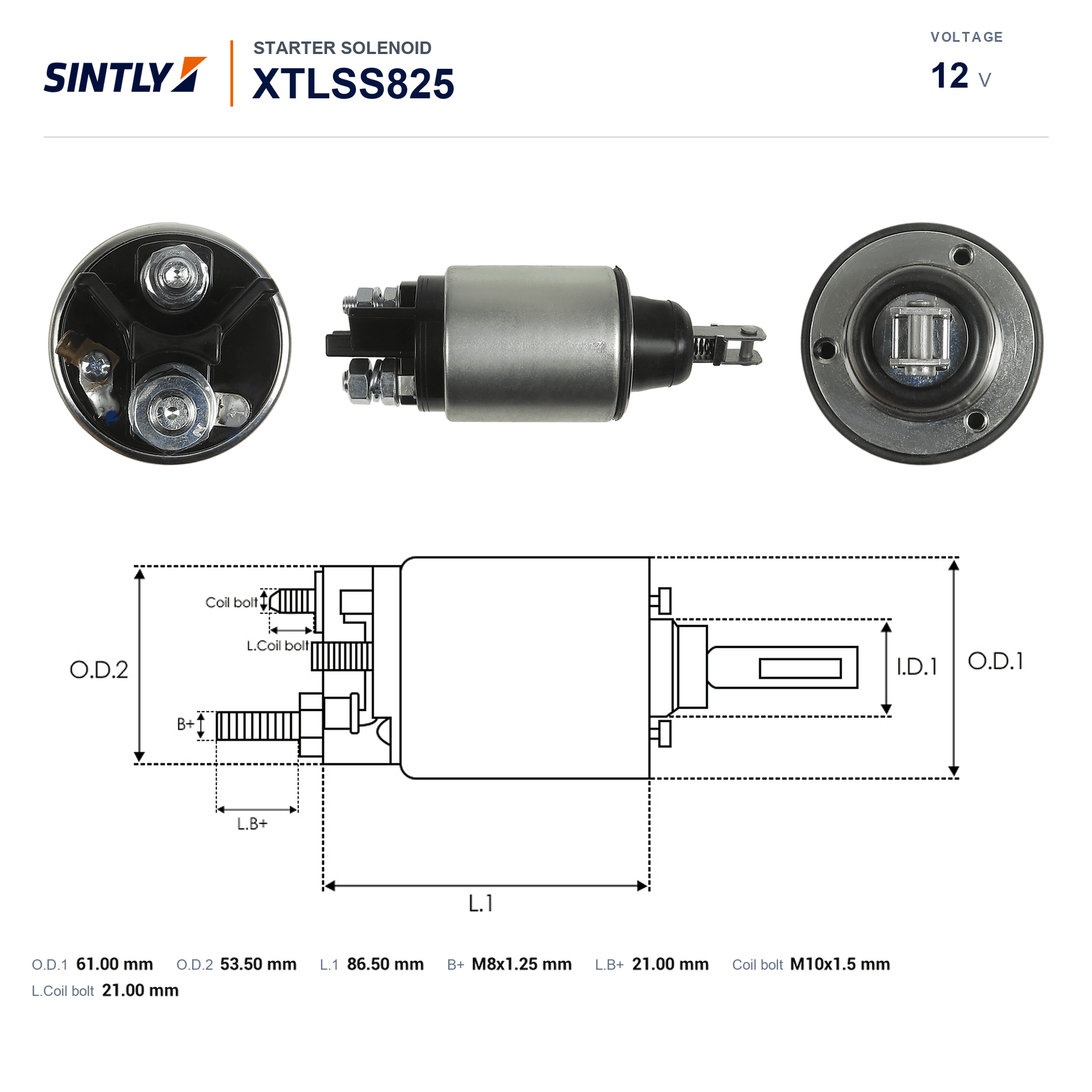 Starter Solenoid XTLSS825