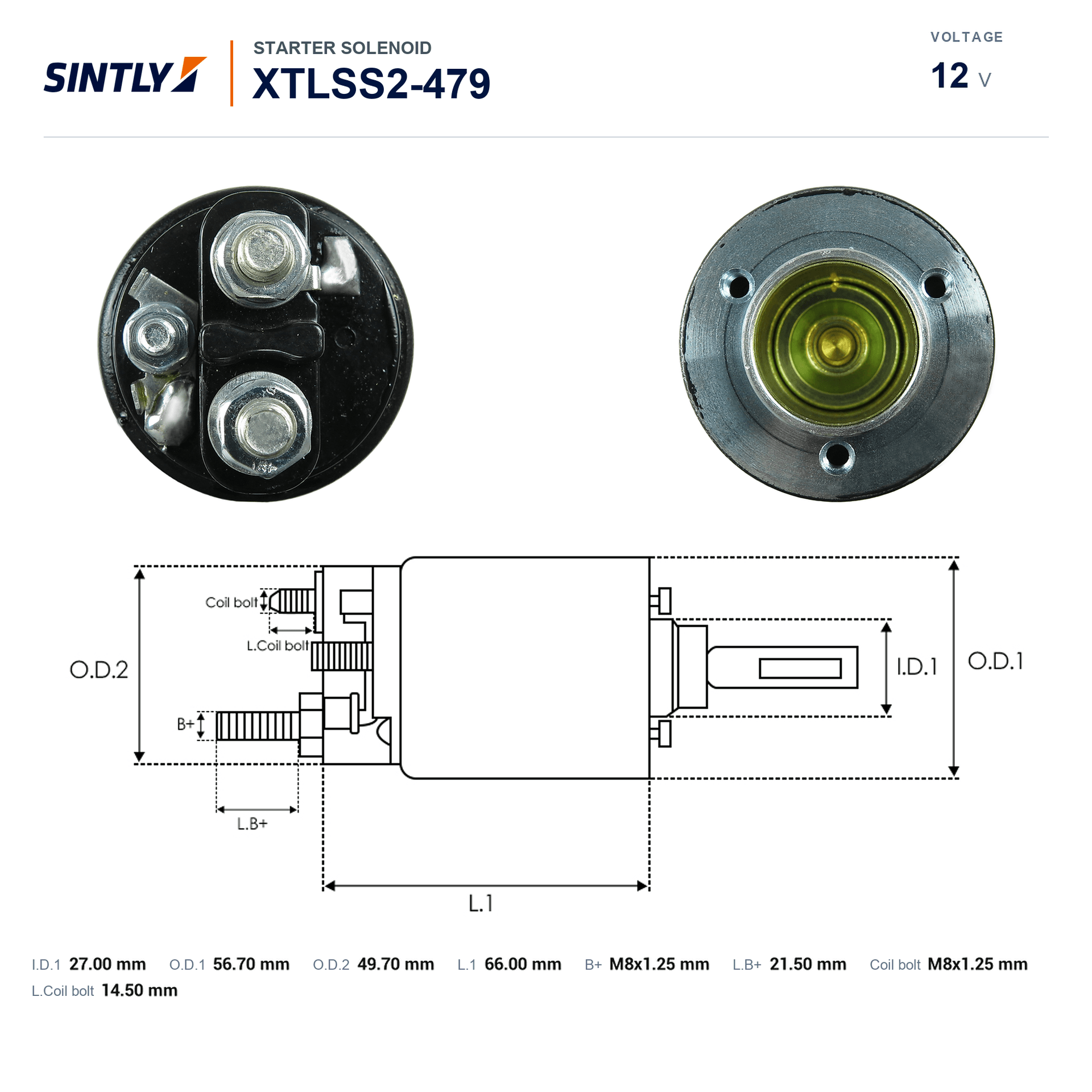 Solenoide de arranque XTLSS2-479