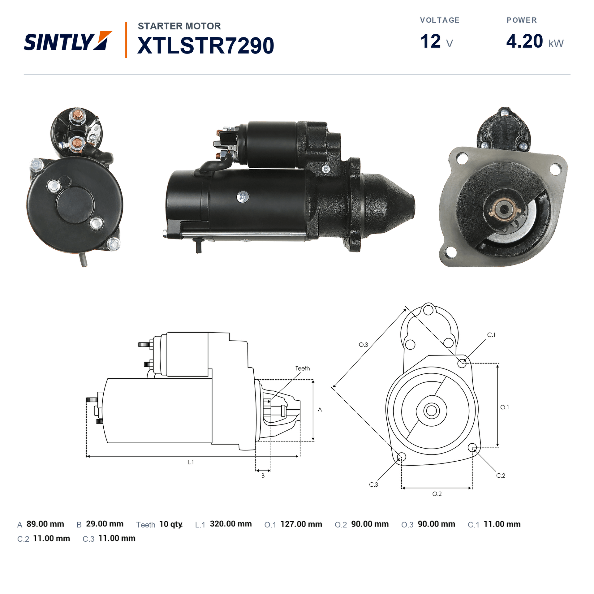 Starter XTLSTR7290