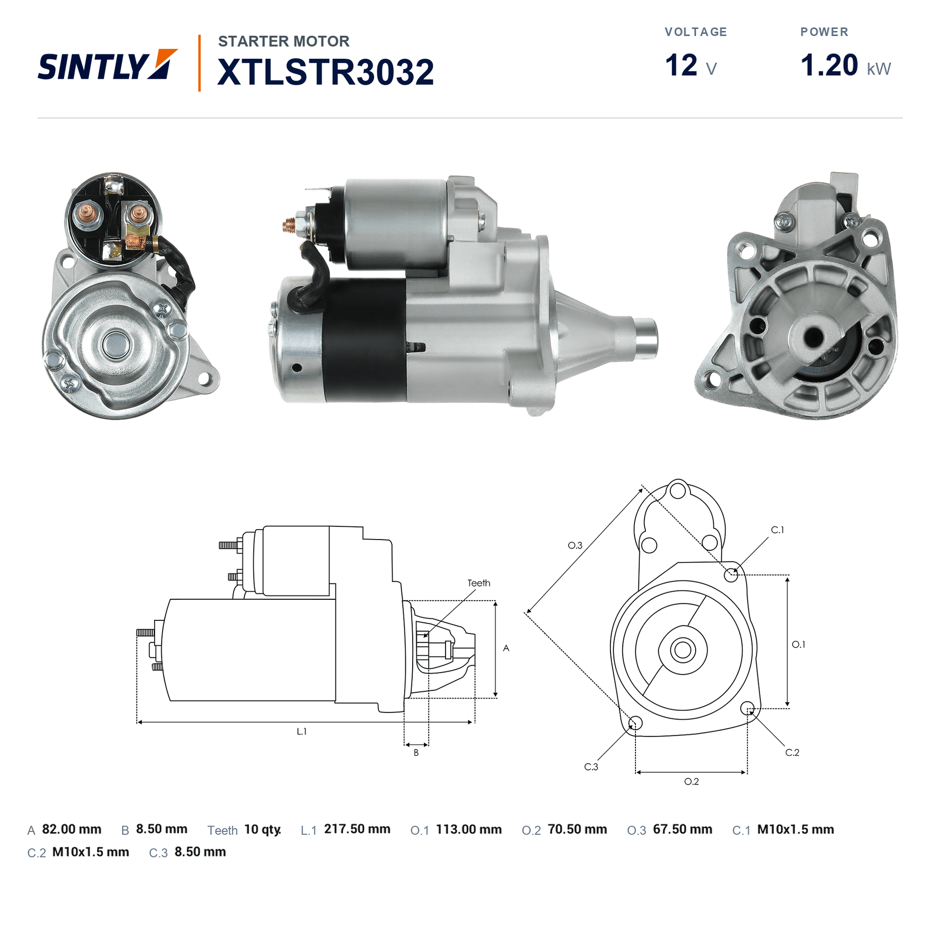 Starter XTLSTR3032
