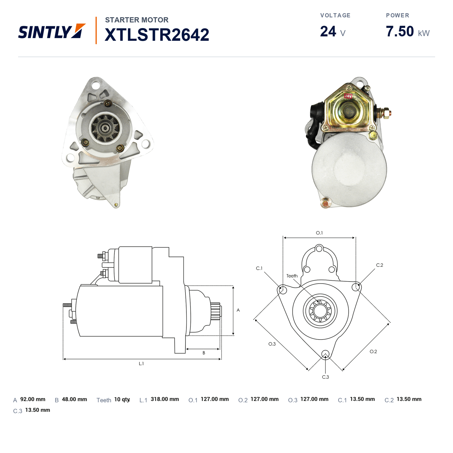 Starter XTLSTR2642