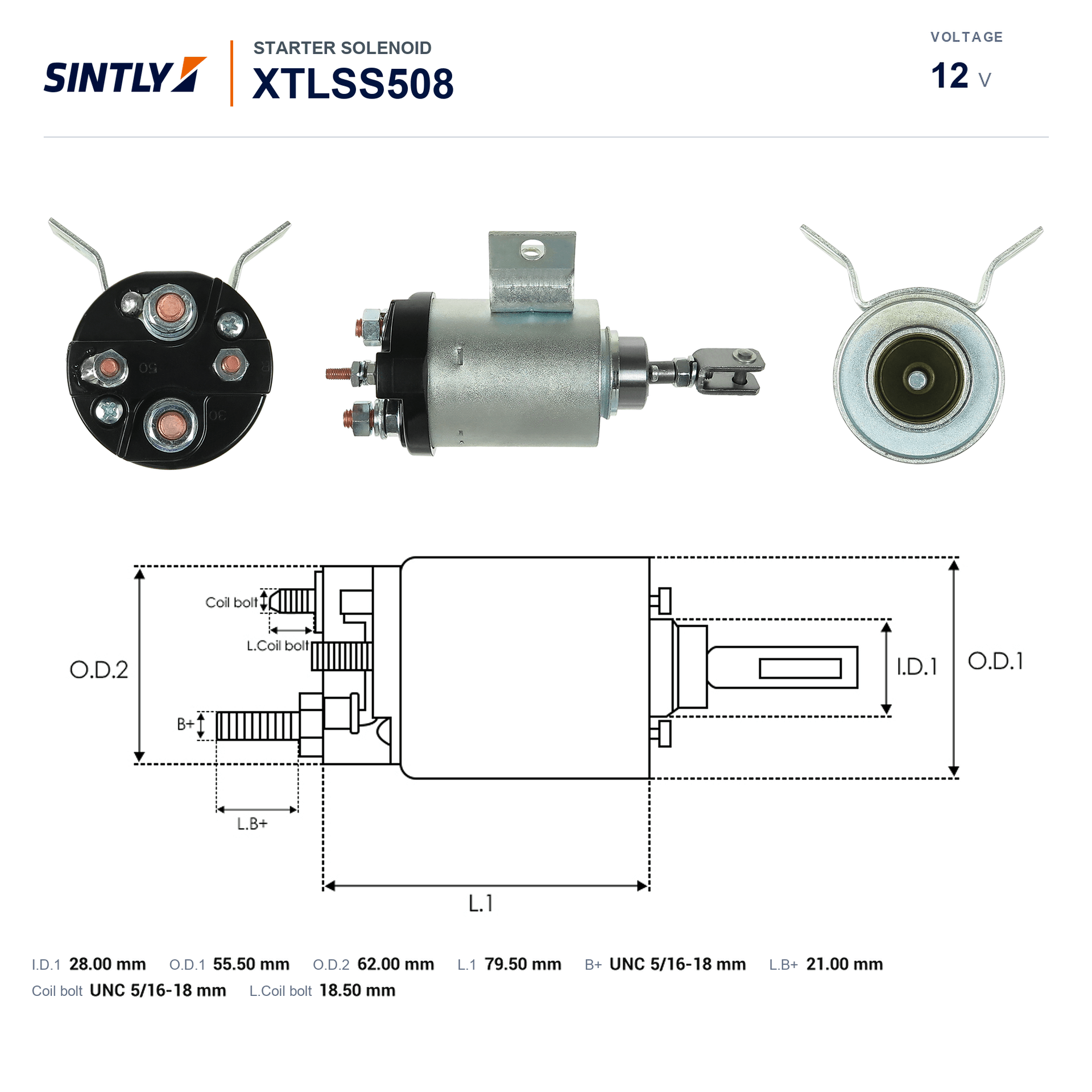 Solenoide de arranque XTLSS508