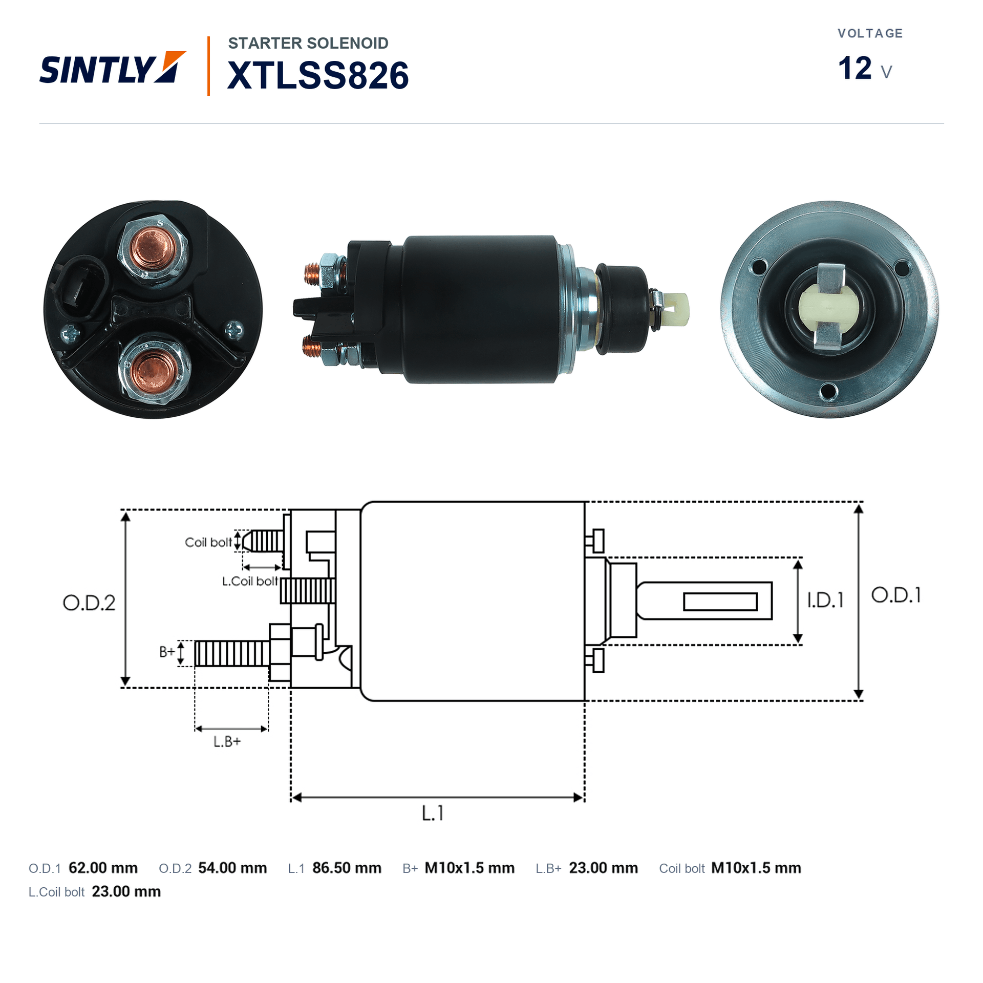 Starter Solenoid XTLSS826