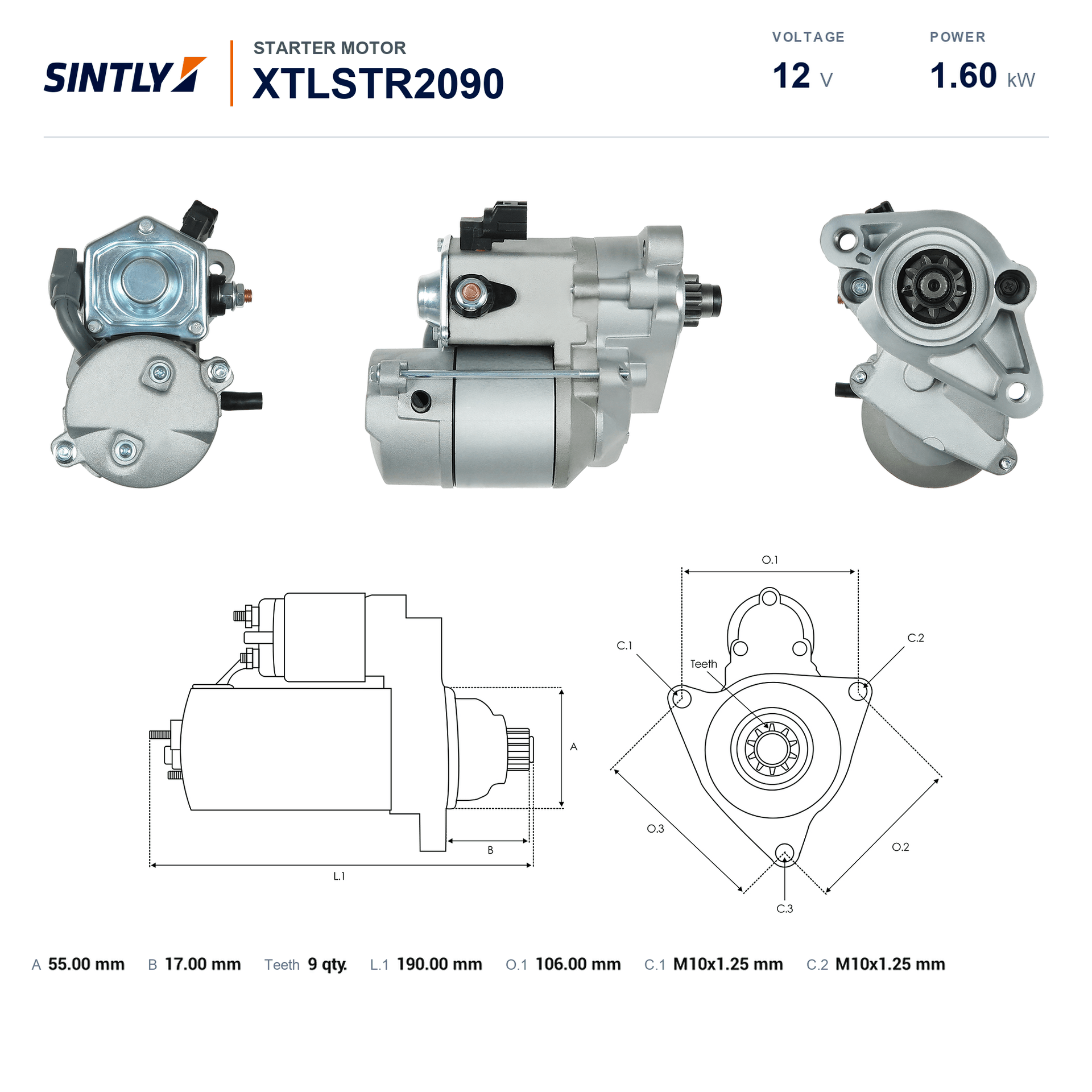 Starter XTLSTR2090