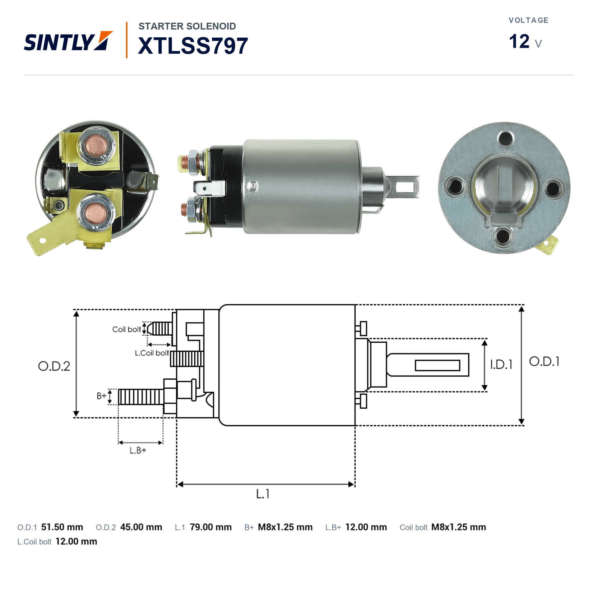 Starter Solenoid XTLSS797