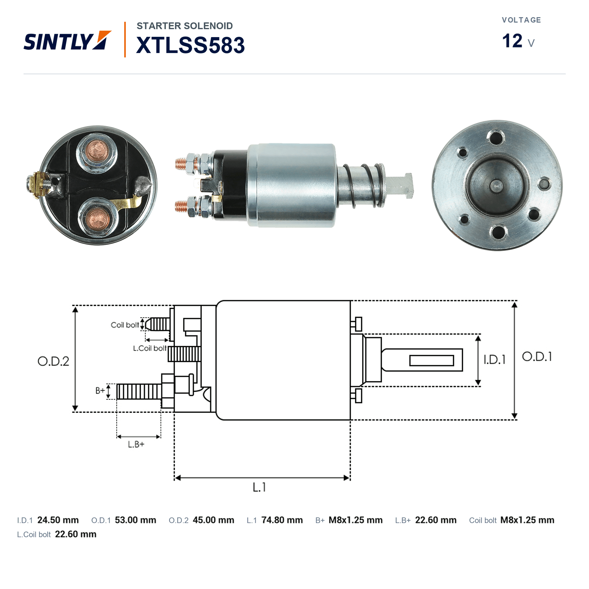 Starter Solenoid XTLSS583