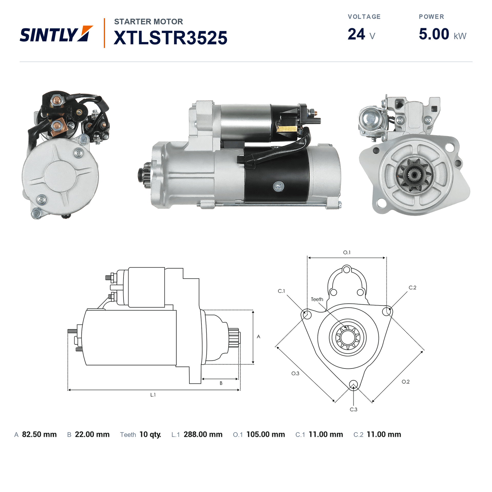 Starter XTLSTR3525