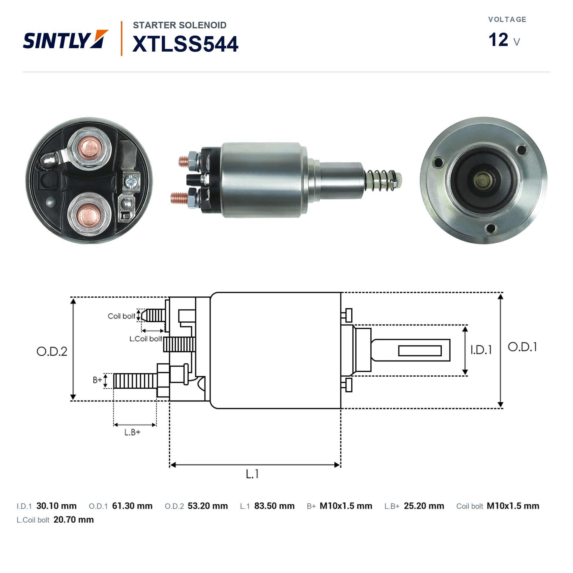 Starter Solenoid XTLSS544