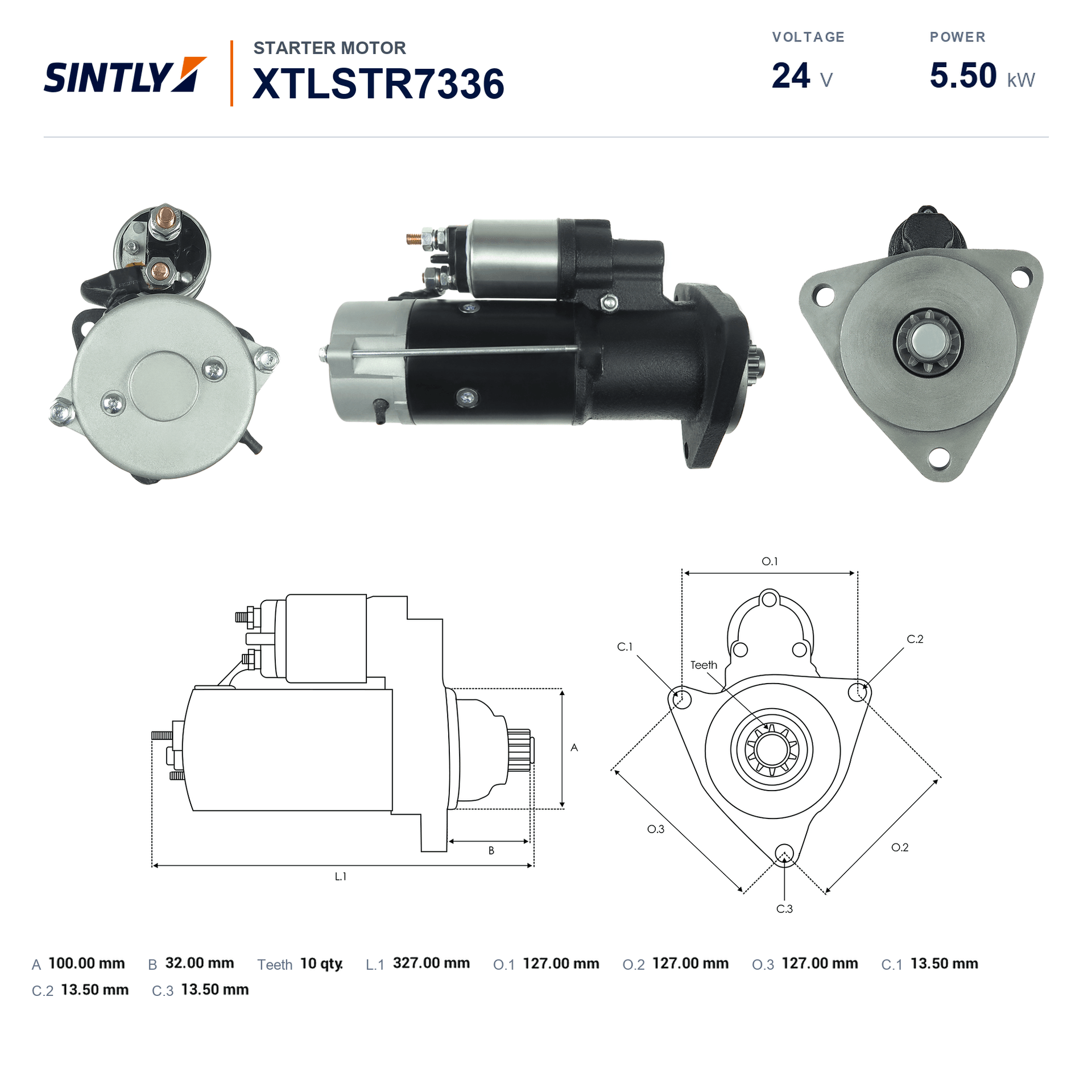 Starter XTLSTR7336