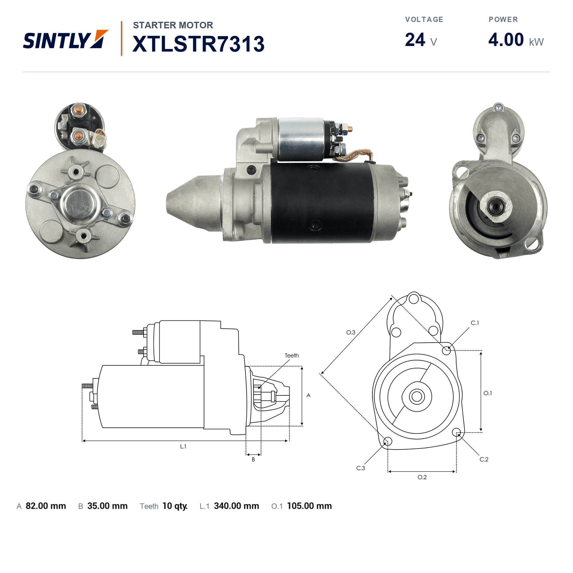Starter XTLSTR7313