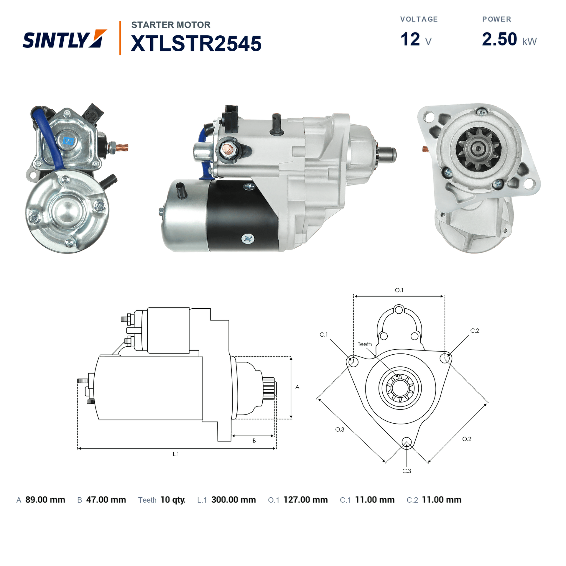 Starter XTLSTR2545