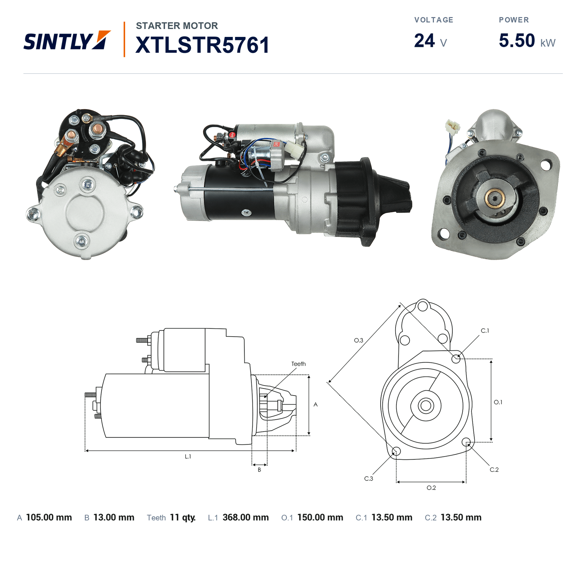 Starter XTLSTR5761