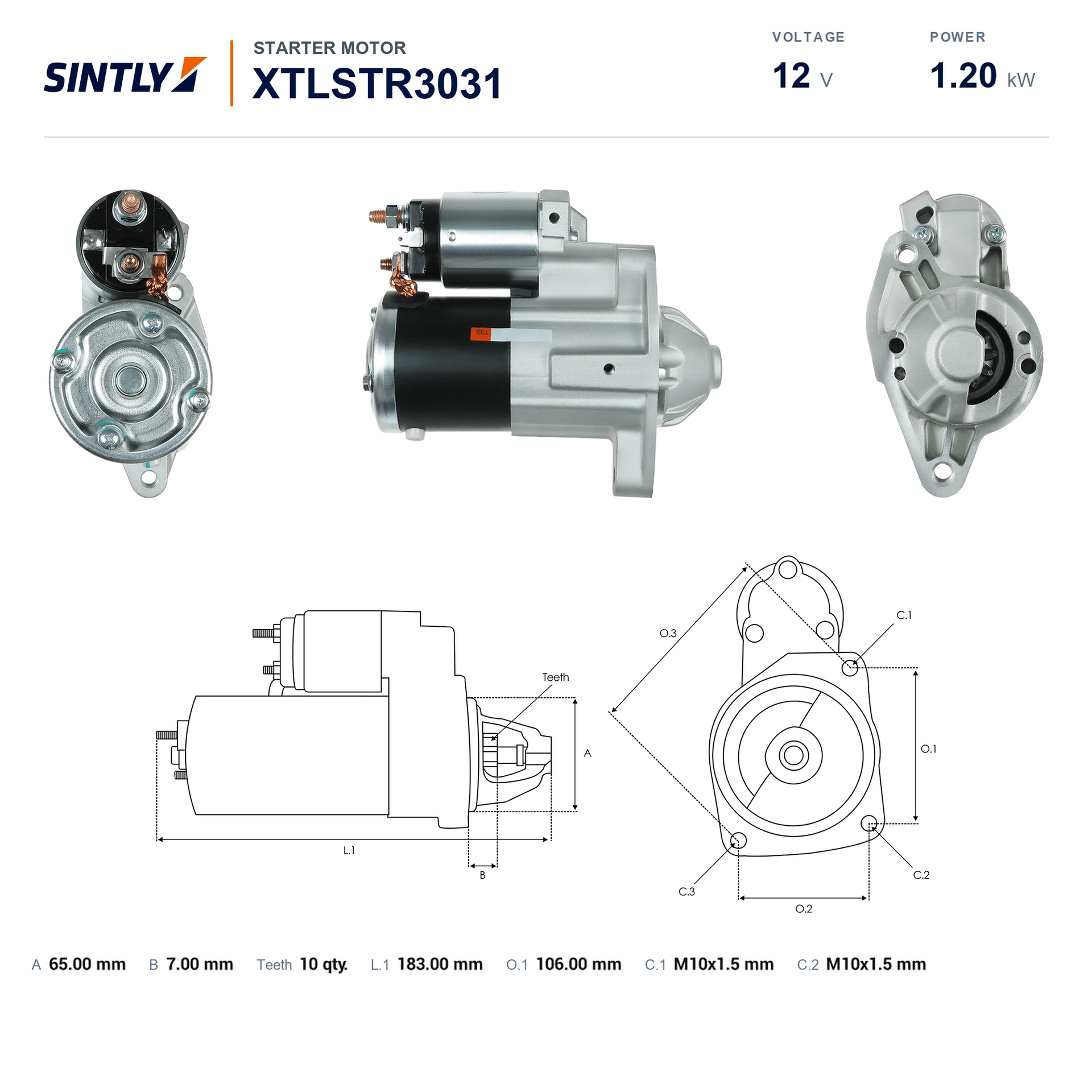 Starter XTLSTR3031