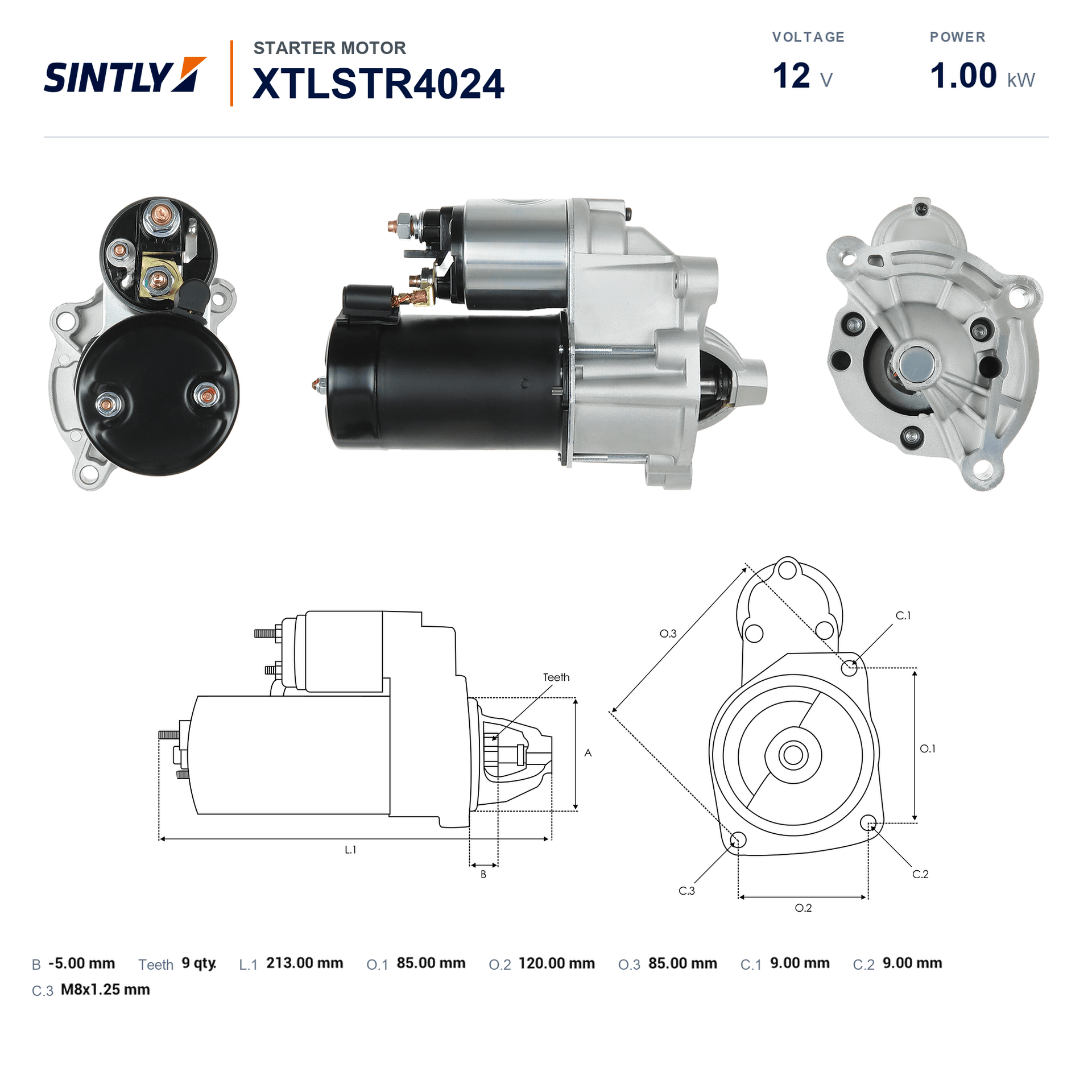 Starter XTLSTR4024
