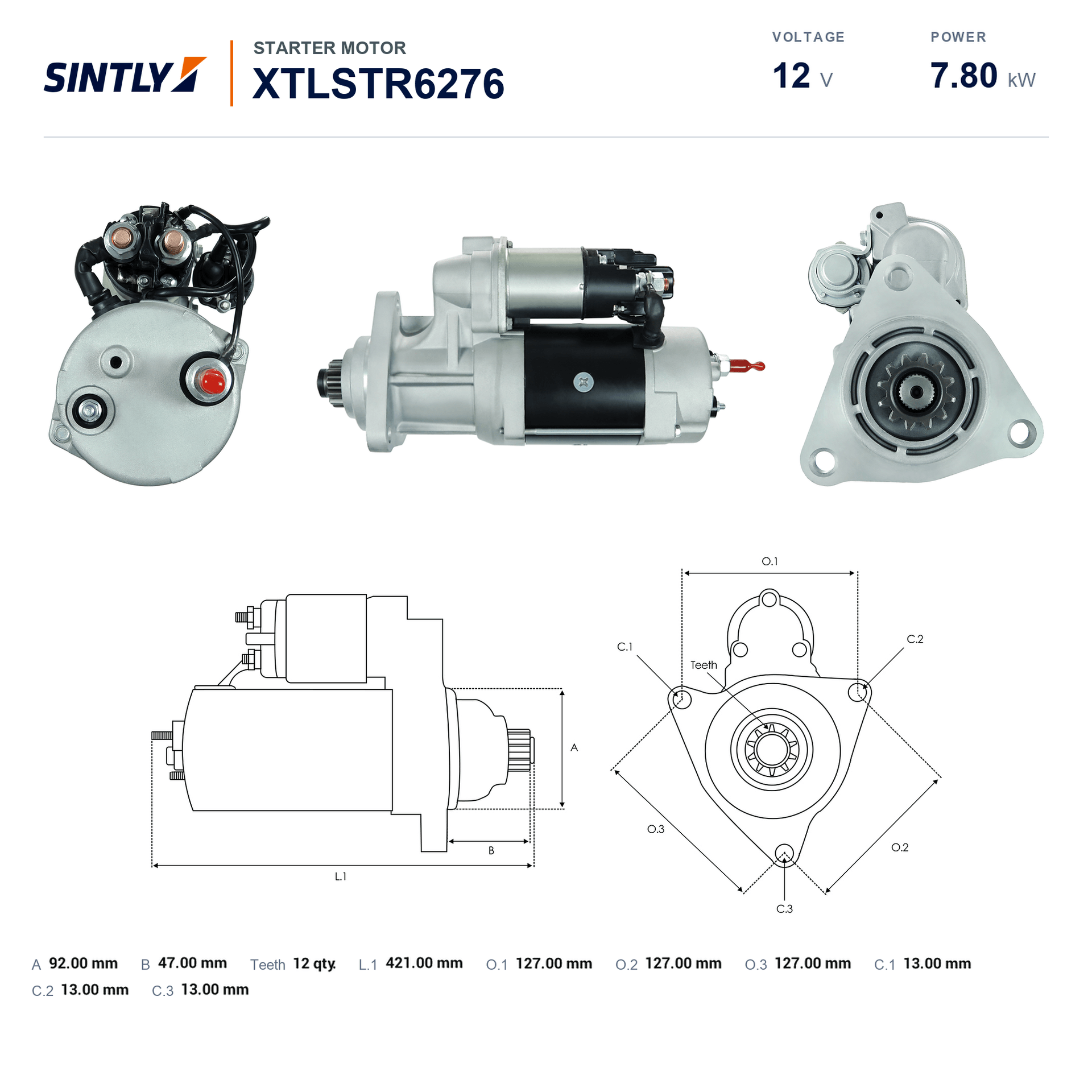 Starter XTLSTR6276