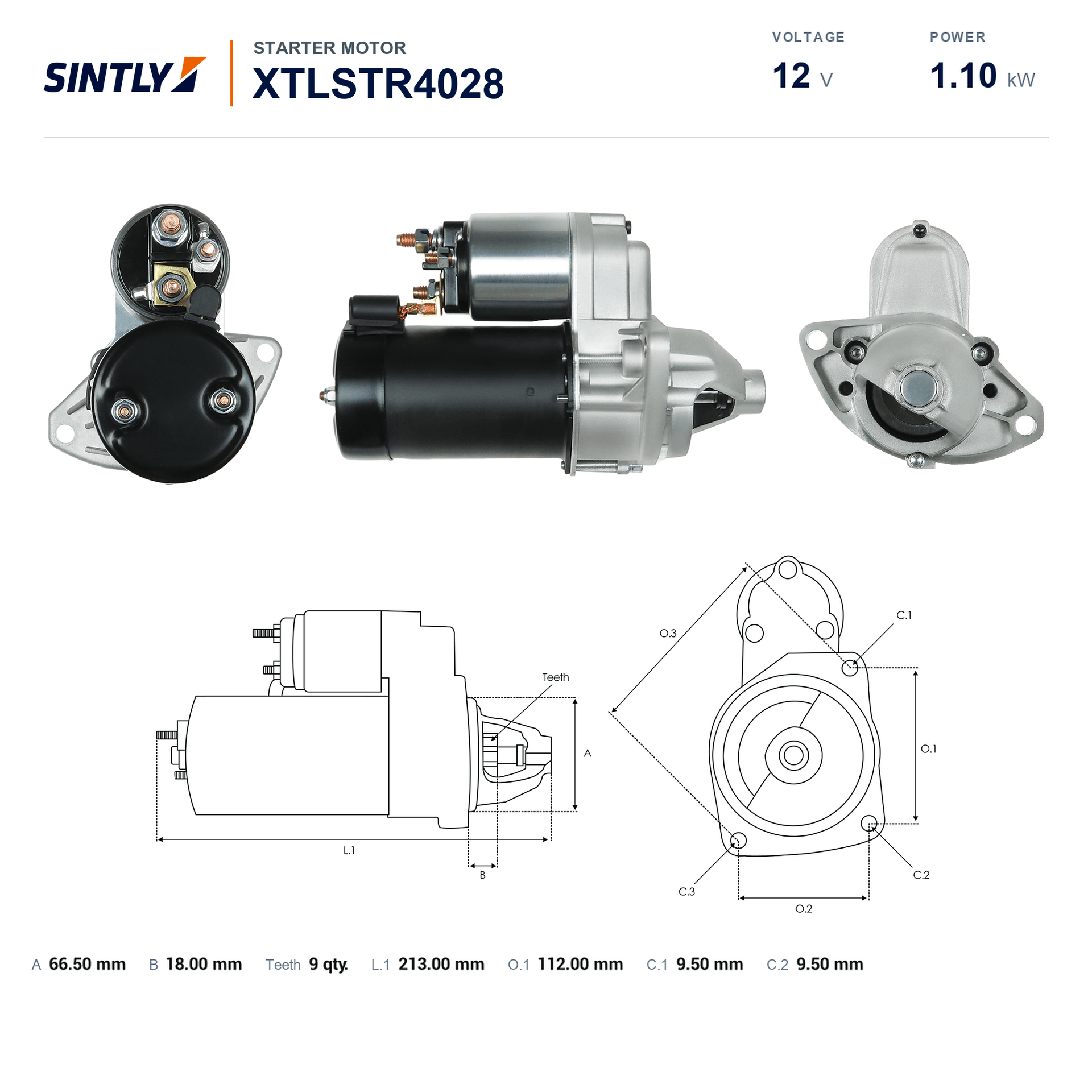 Starter XTLSTR4028