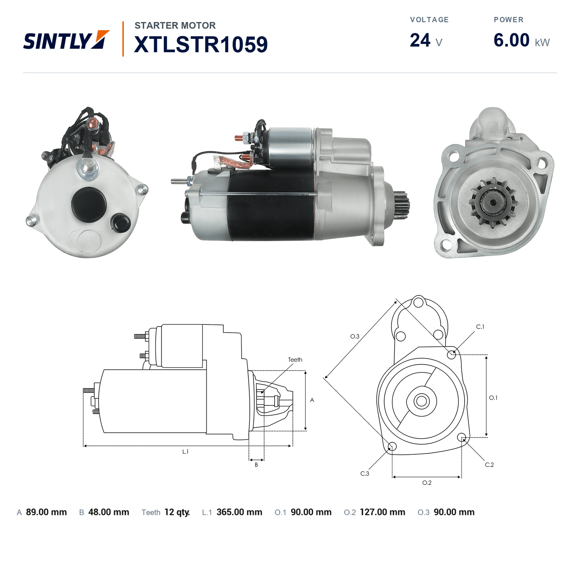 Starter XTLSTR1059