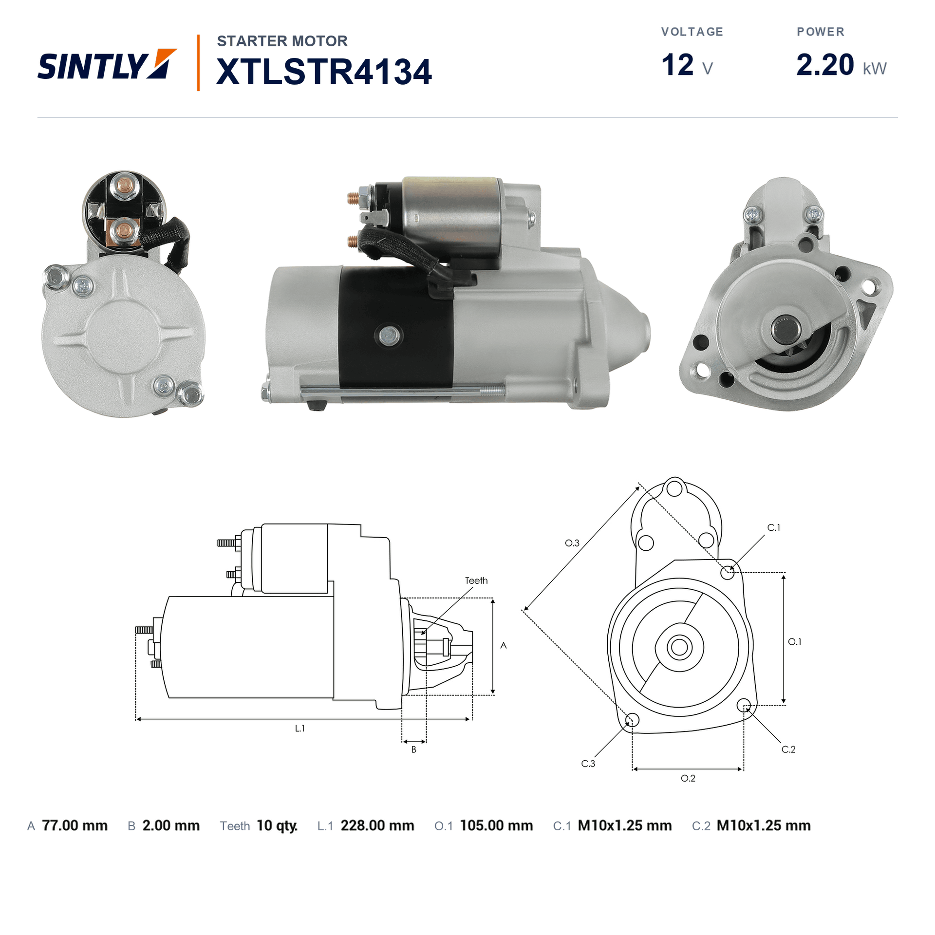 Starter XTLSTR4134