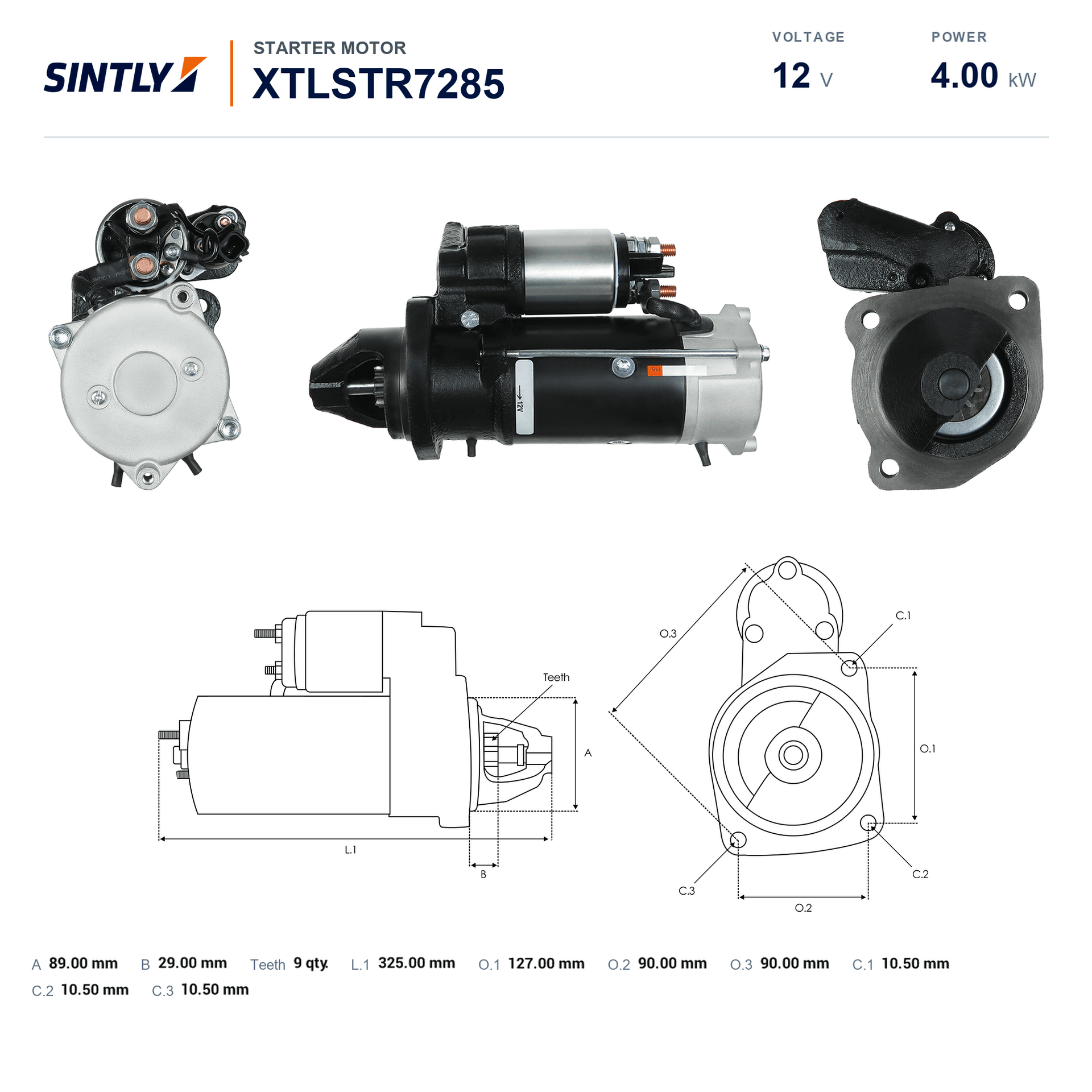 Starter XTLSTR7285