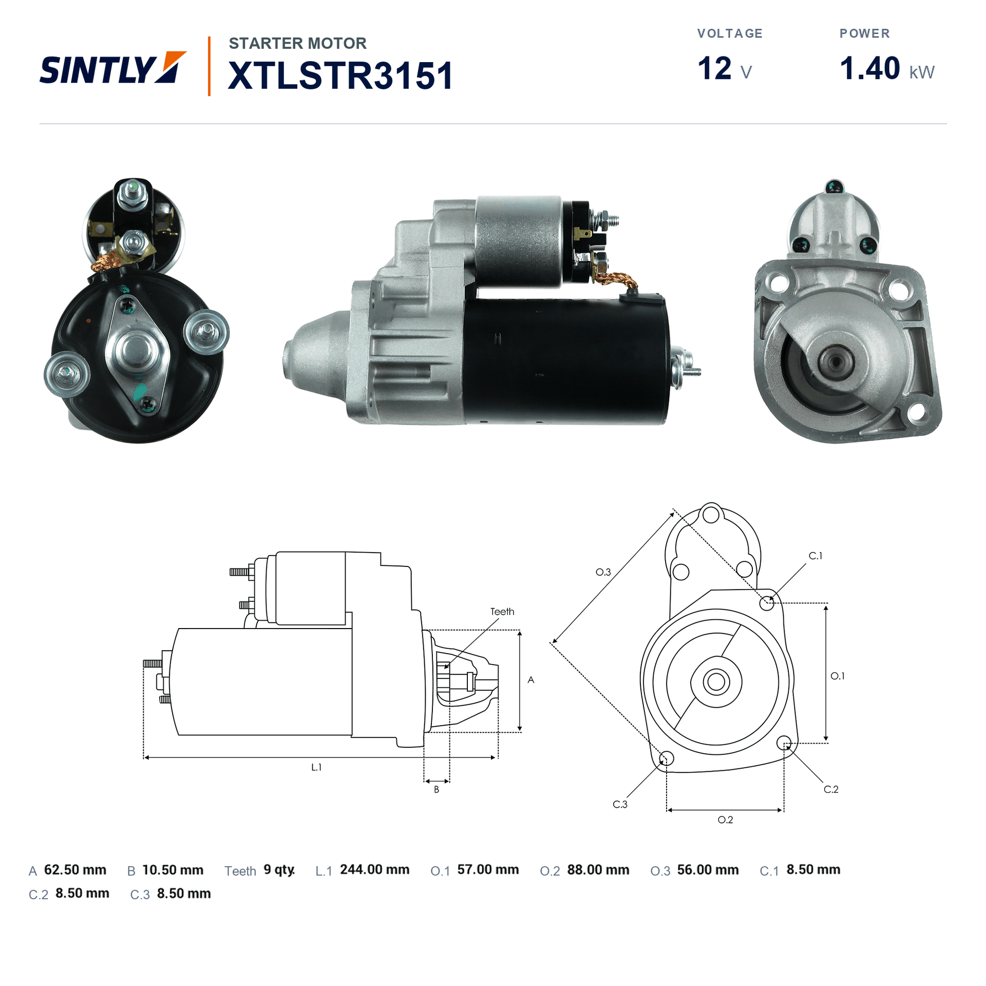 Starter XTLSTR3151