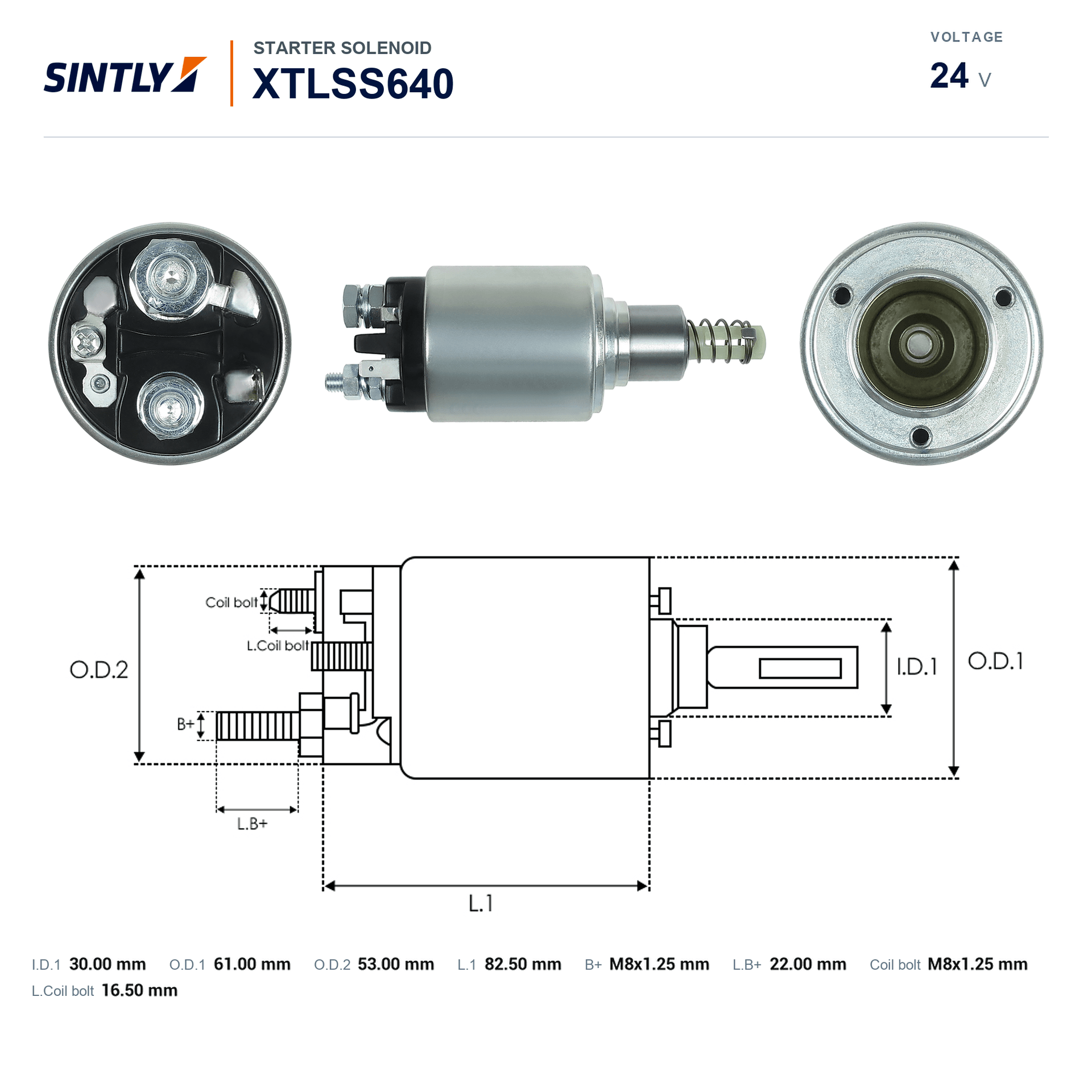 Starter Solenoid XTLSS640