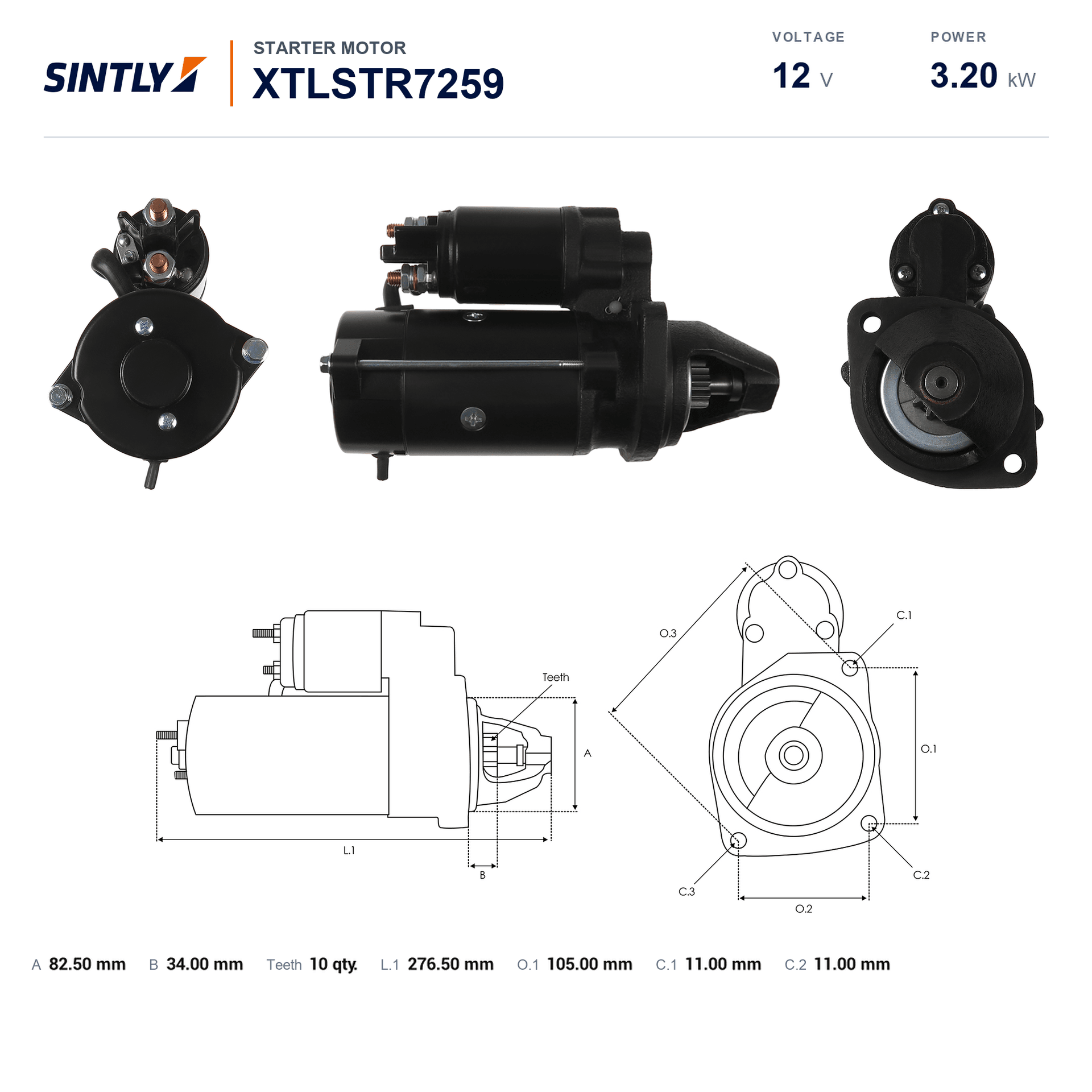 Starter XTLSTR7259