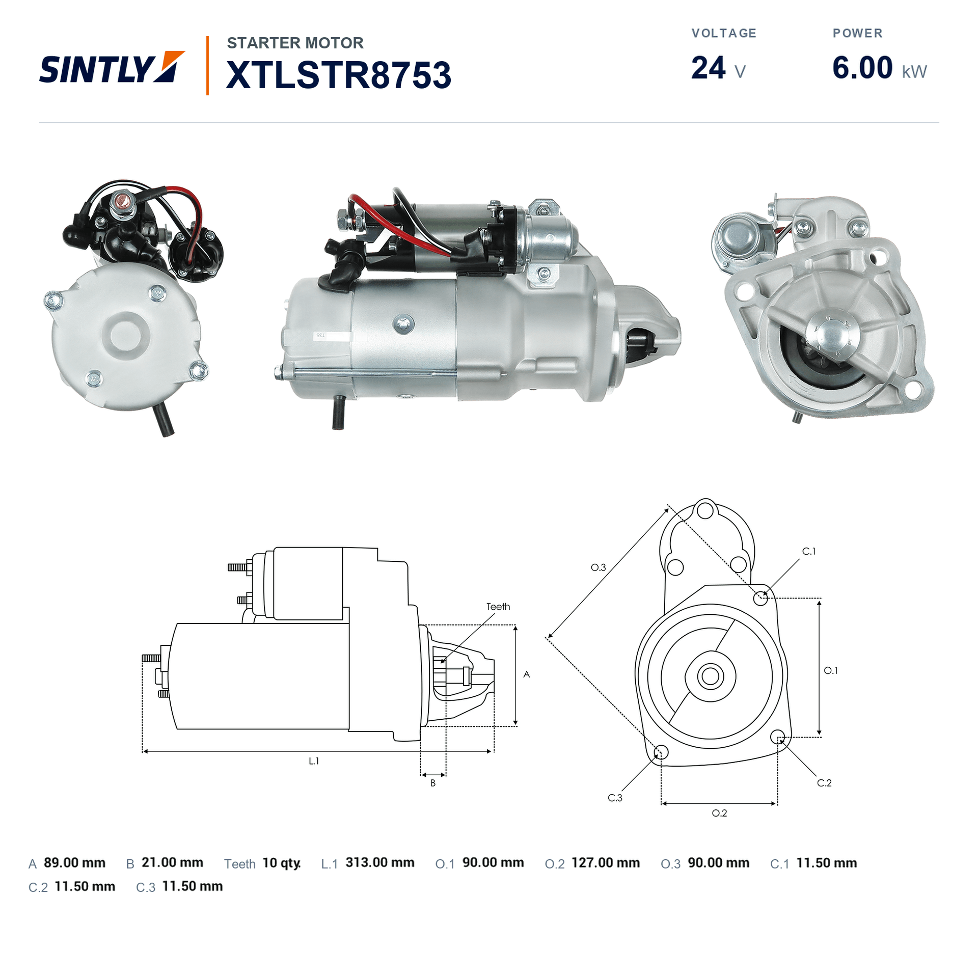 Starter XTLSTR8753