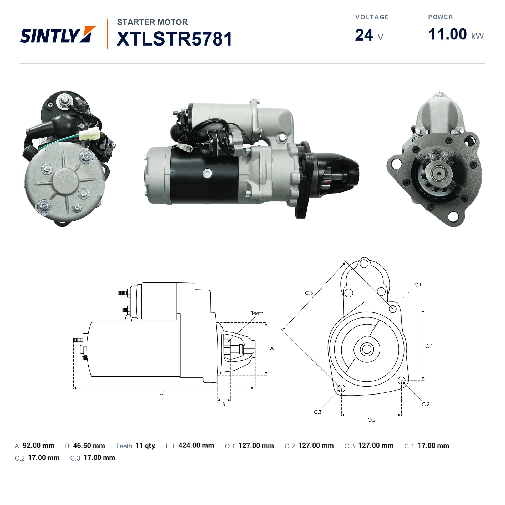 Starter XTLSTR5781