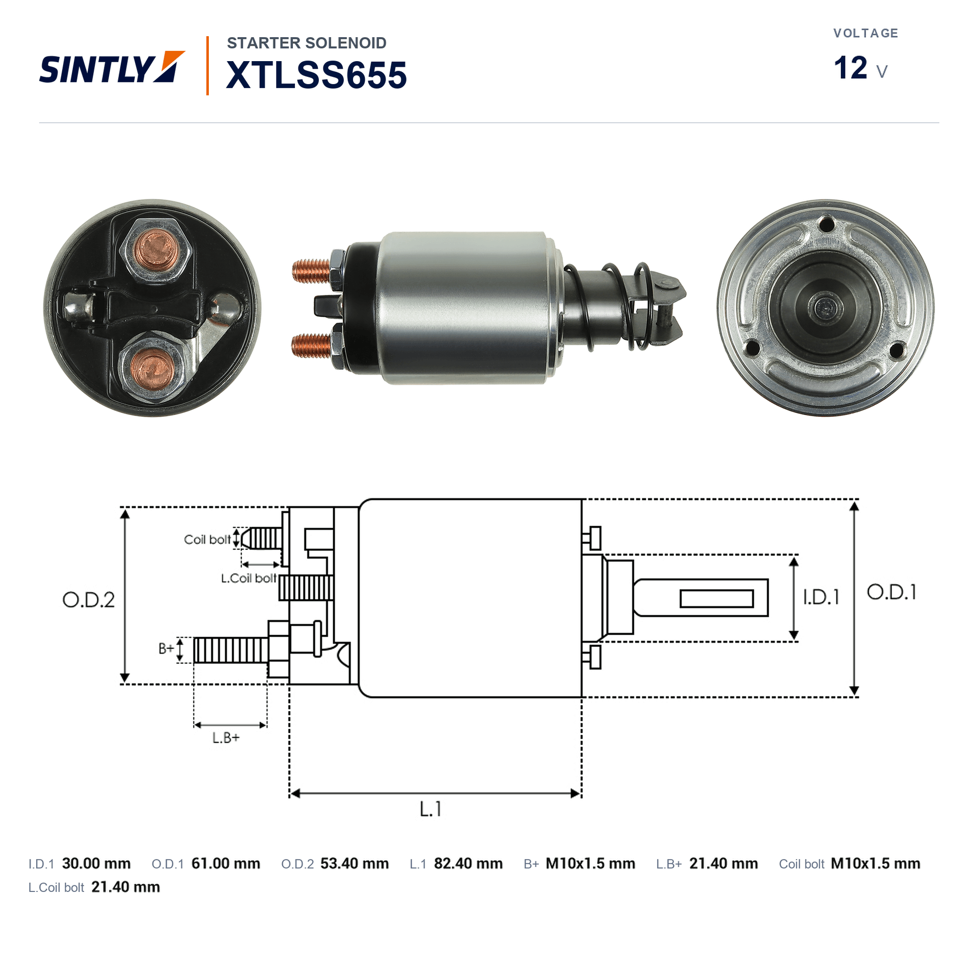 Starter Solenoid XTLSS655