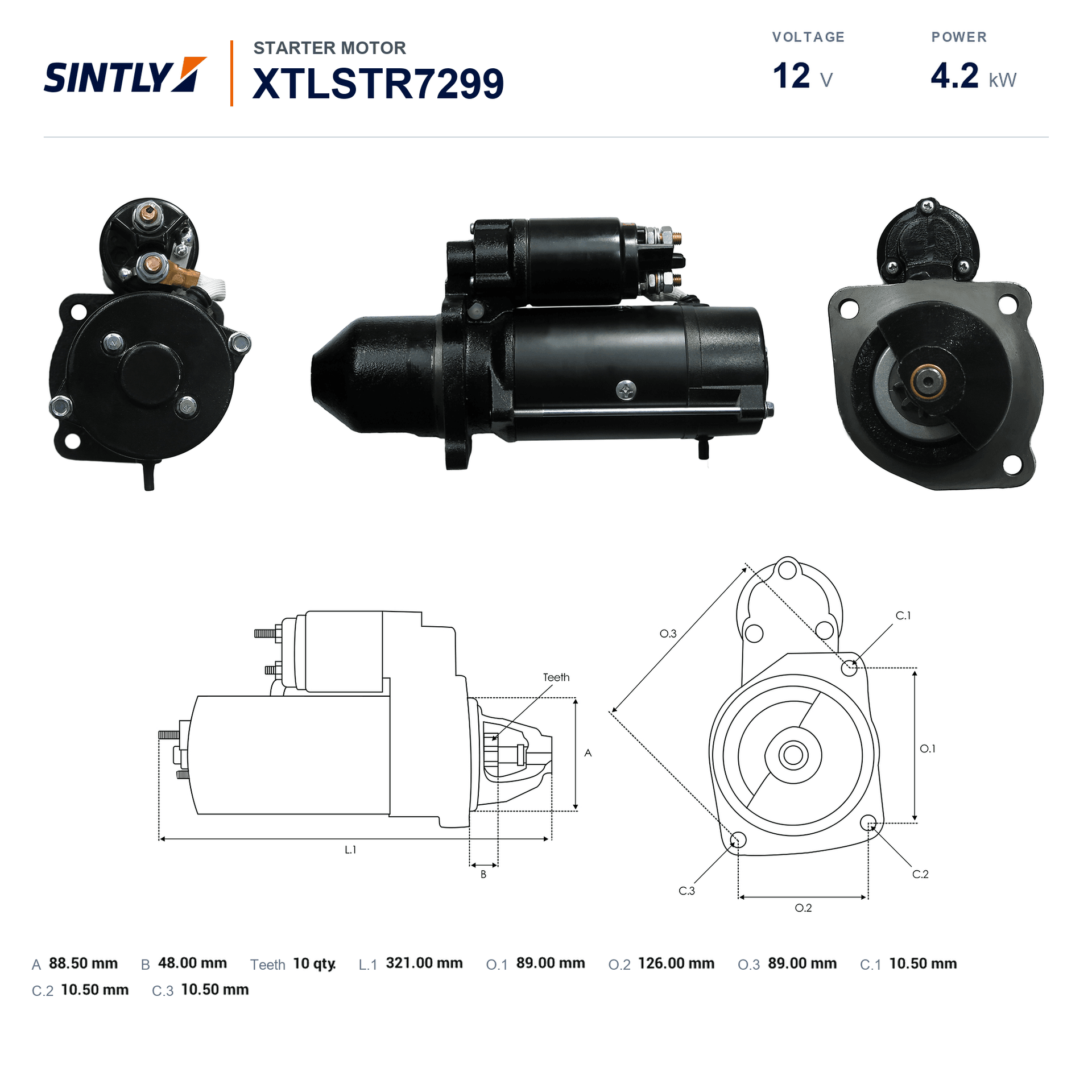 Starter XTLSTR7299