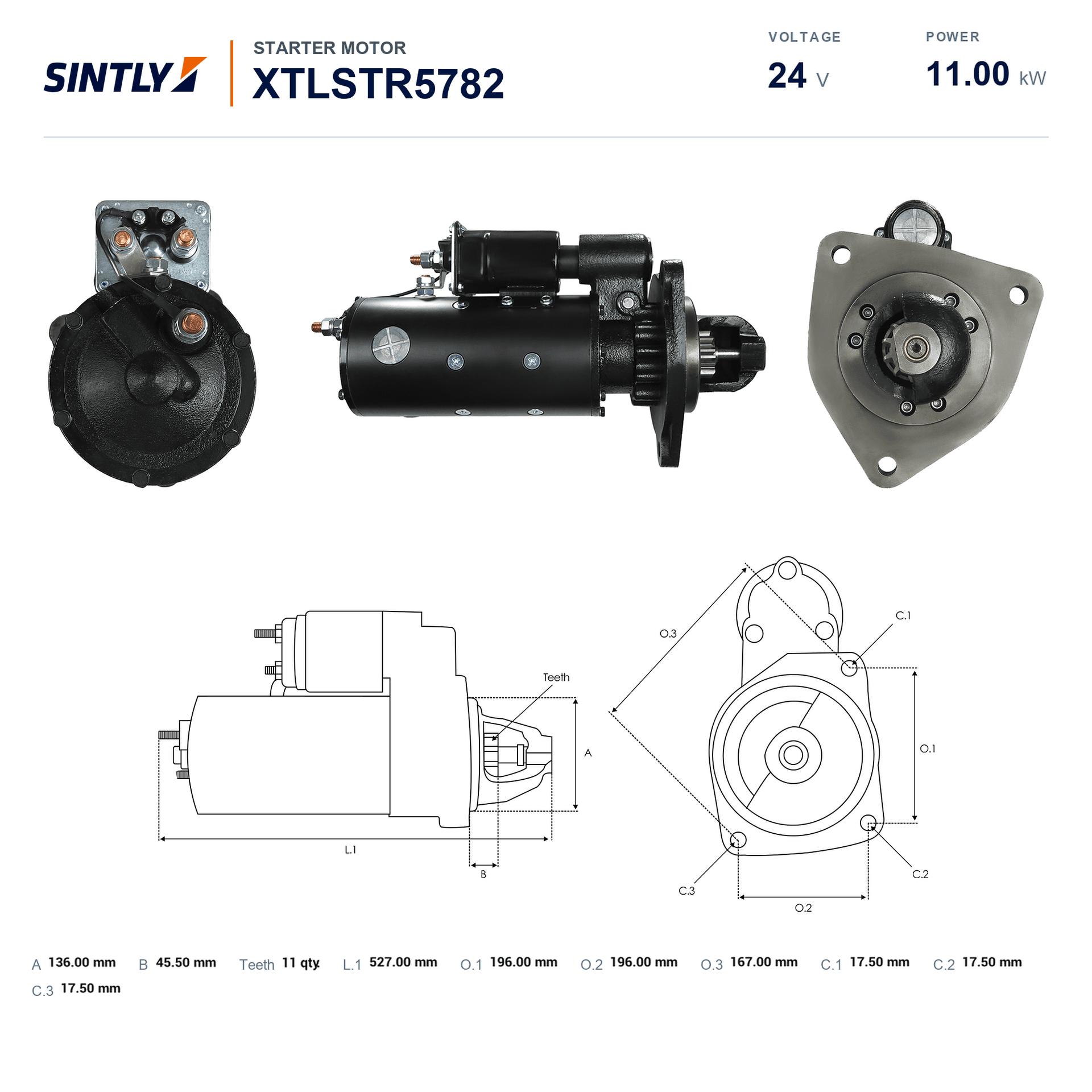 Starter XTLSTR5782
